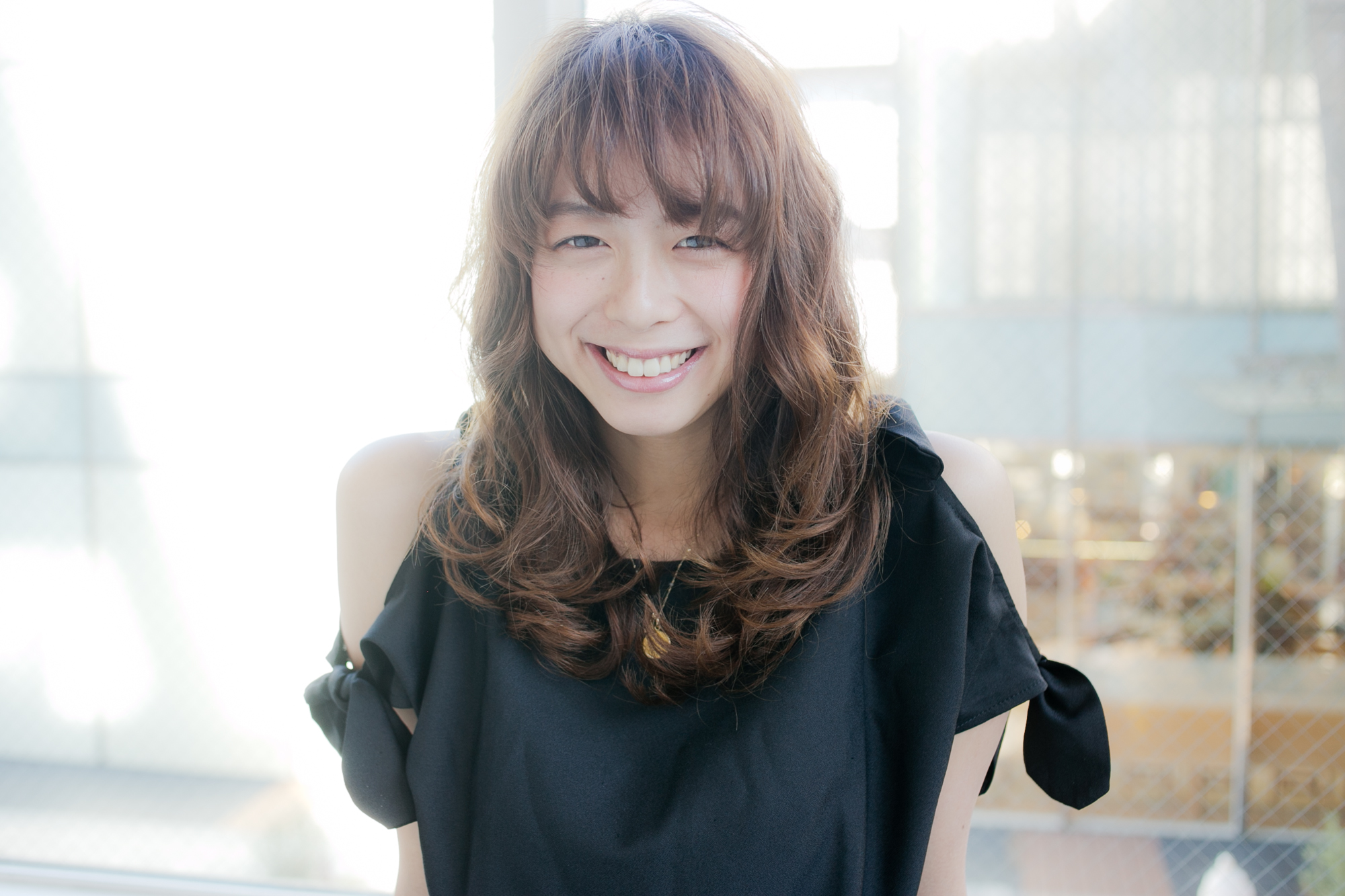 大人かわいいパーマはいかがですか♪