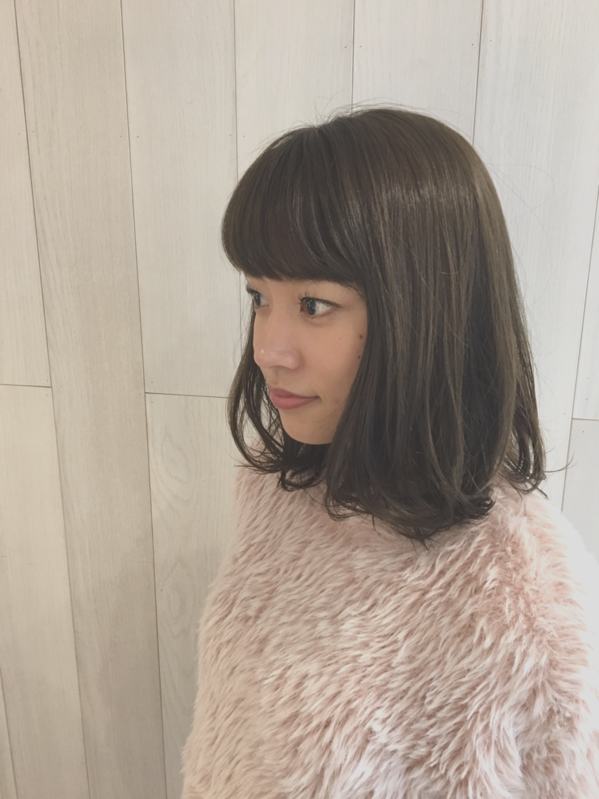 ”広瀬すず”ちゃん風前髪 ミディアムヘアー★