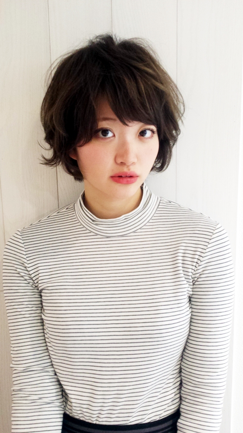 自分の髪が好きになるくせ毛を生かしたショート♪ - メイン