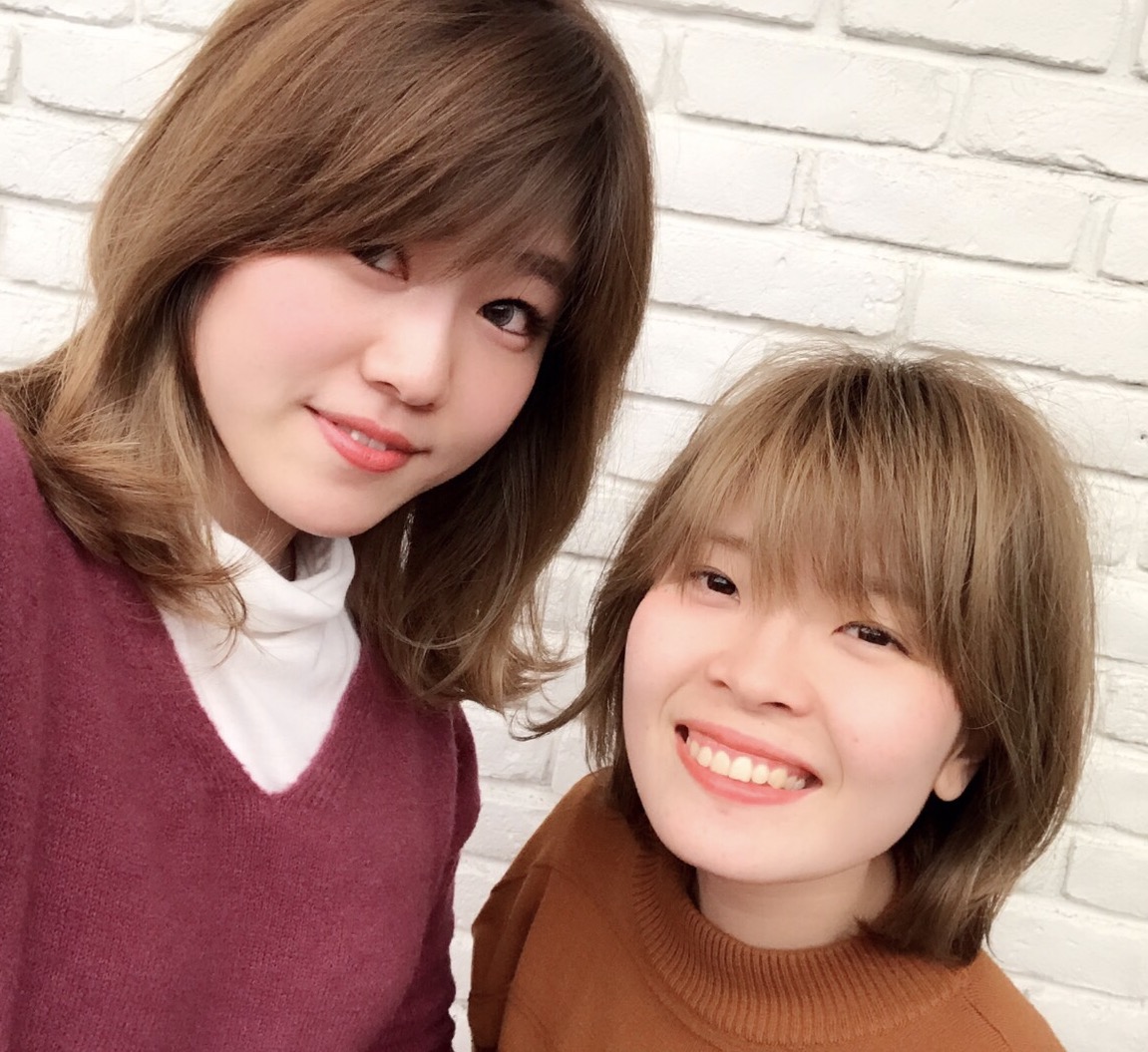 店長佐野さんに初めてカットしてもらいました！！