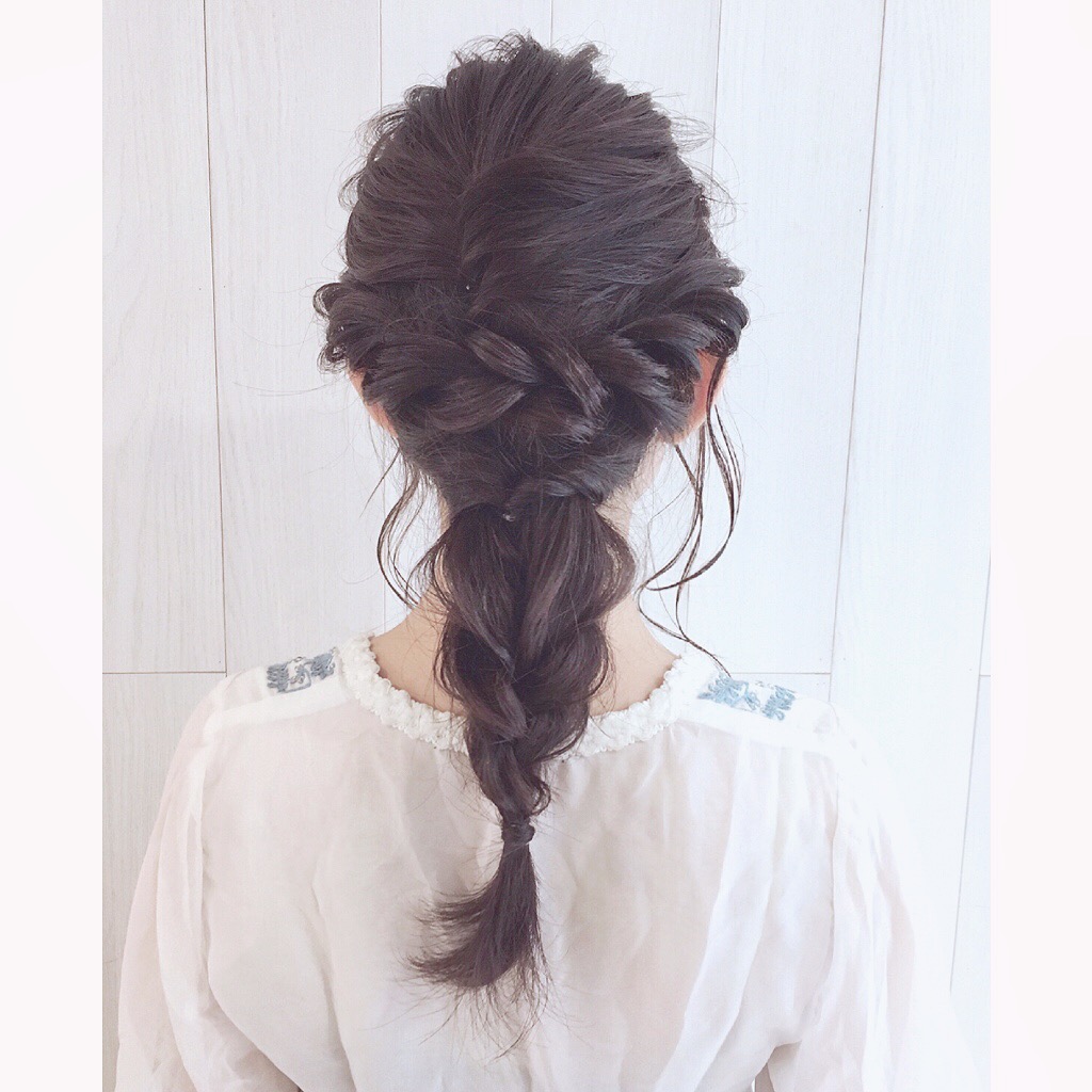 ゆるっとふわっとヘアアレンジ♪〜後ろ姿編〜