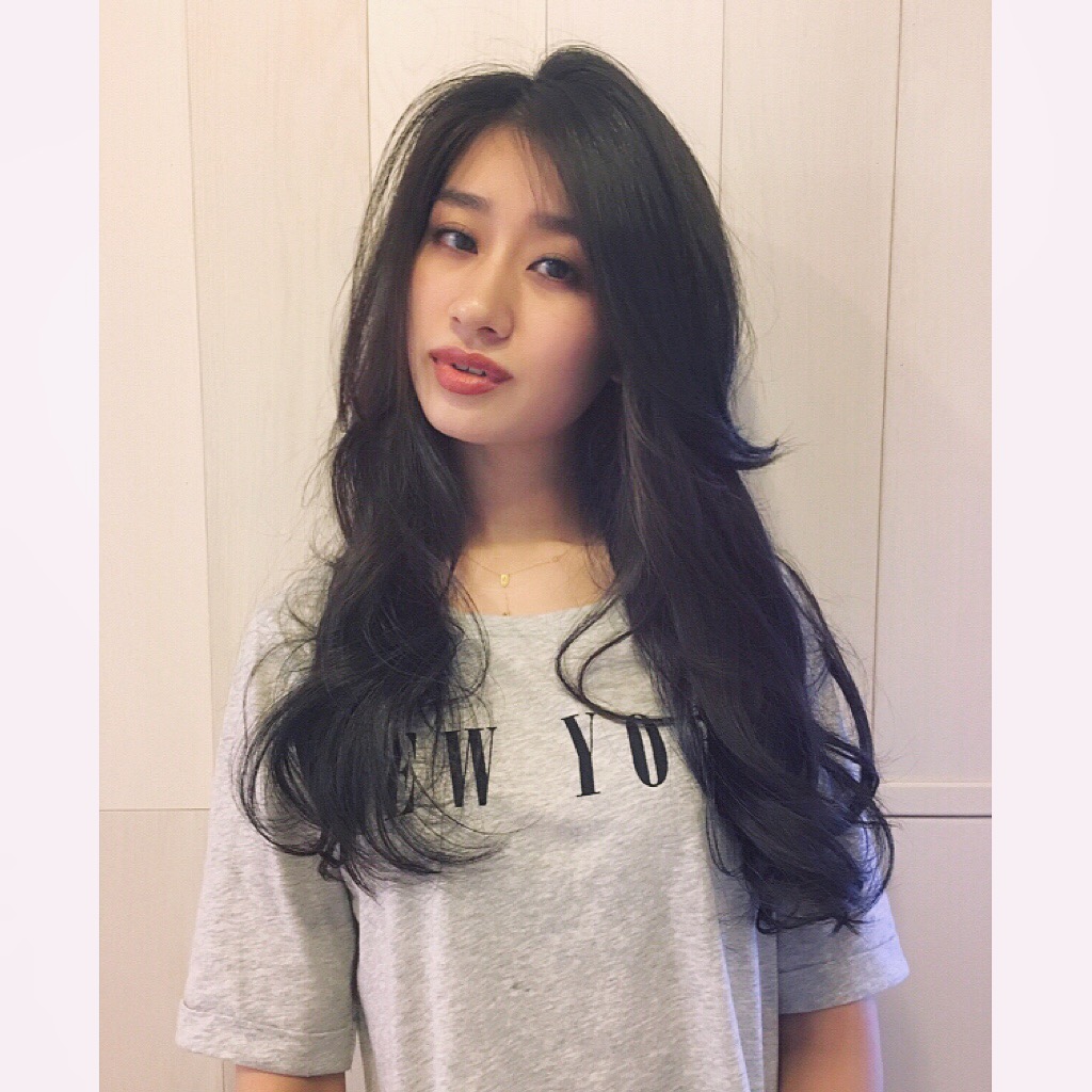 大きくゆるめのパーマ！デジタルパーマで簡単に出せます♪