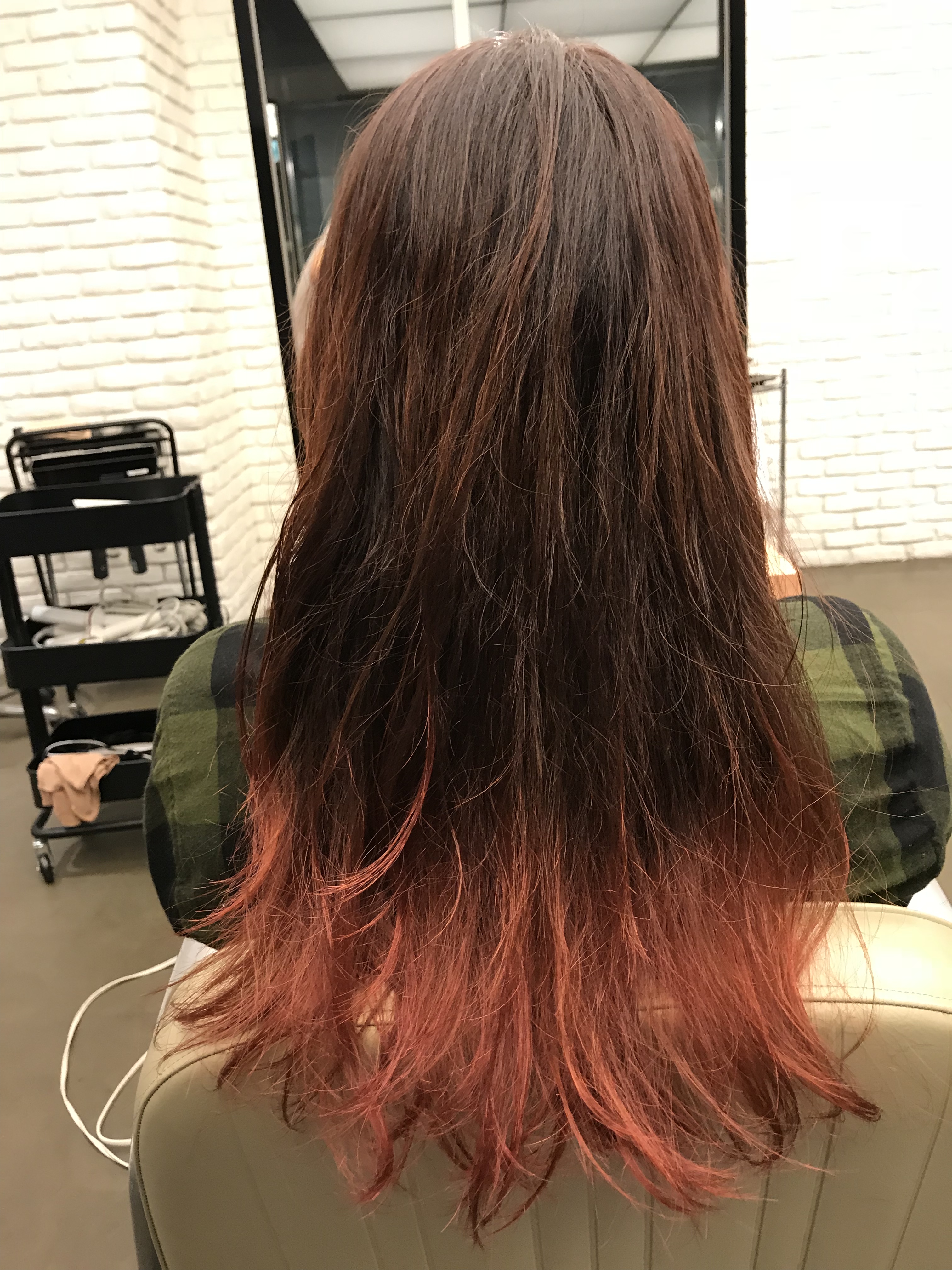 モデルさんのカラー！