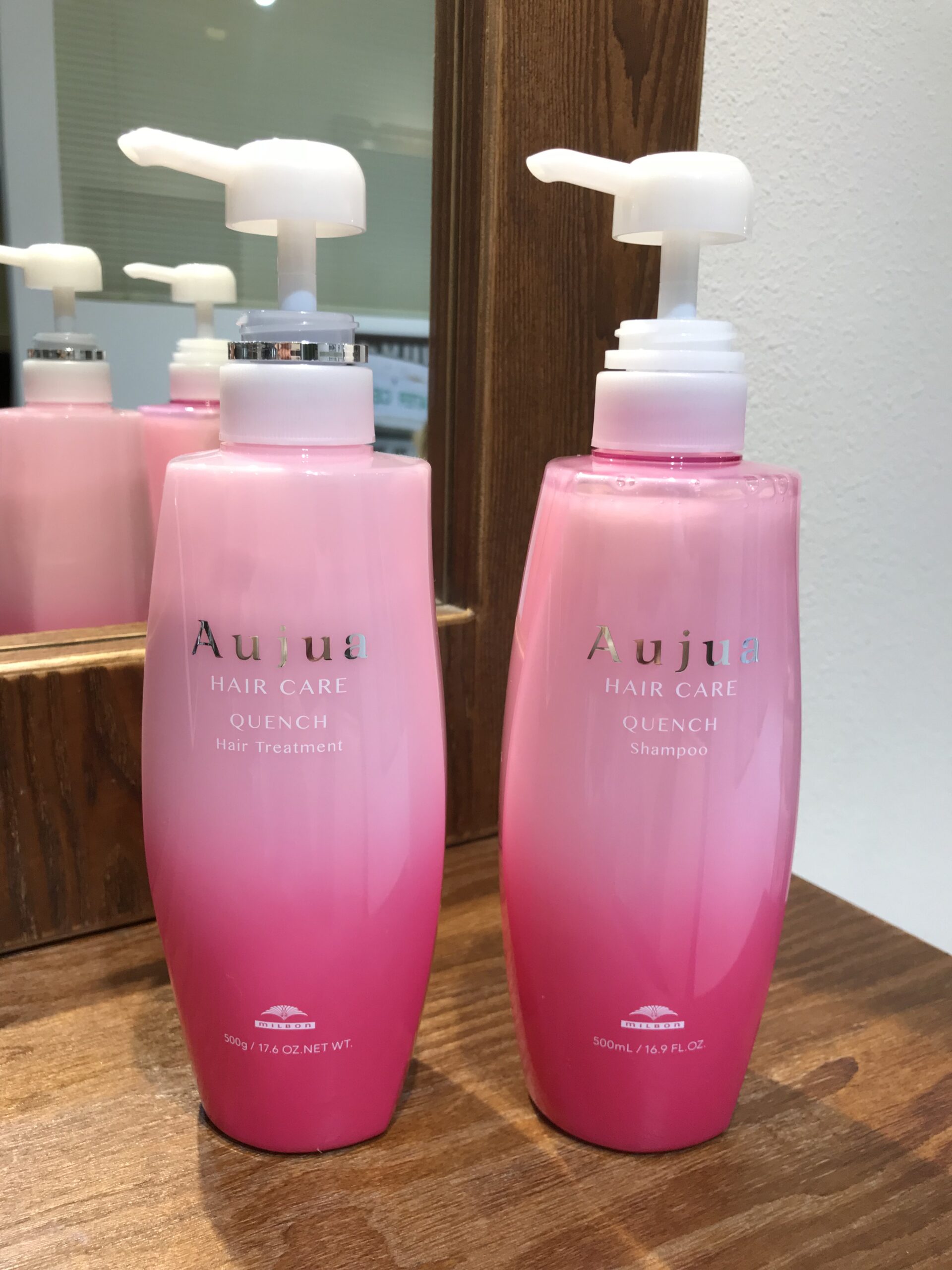 乾燥した髪にはQUENCH