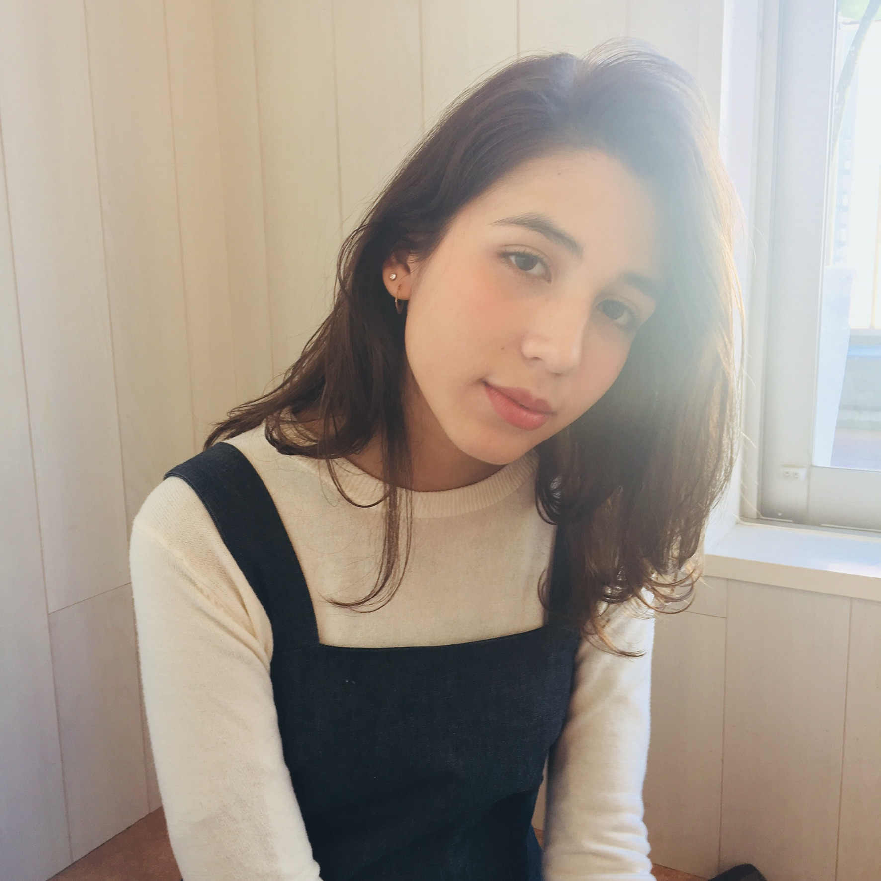 大人シンプル。セミロングレイヤースタイル★