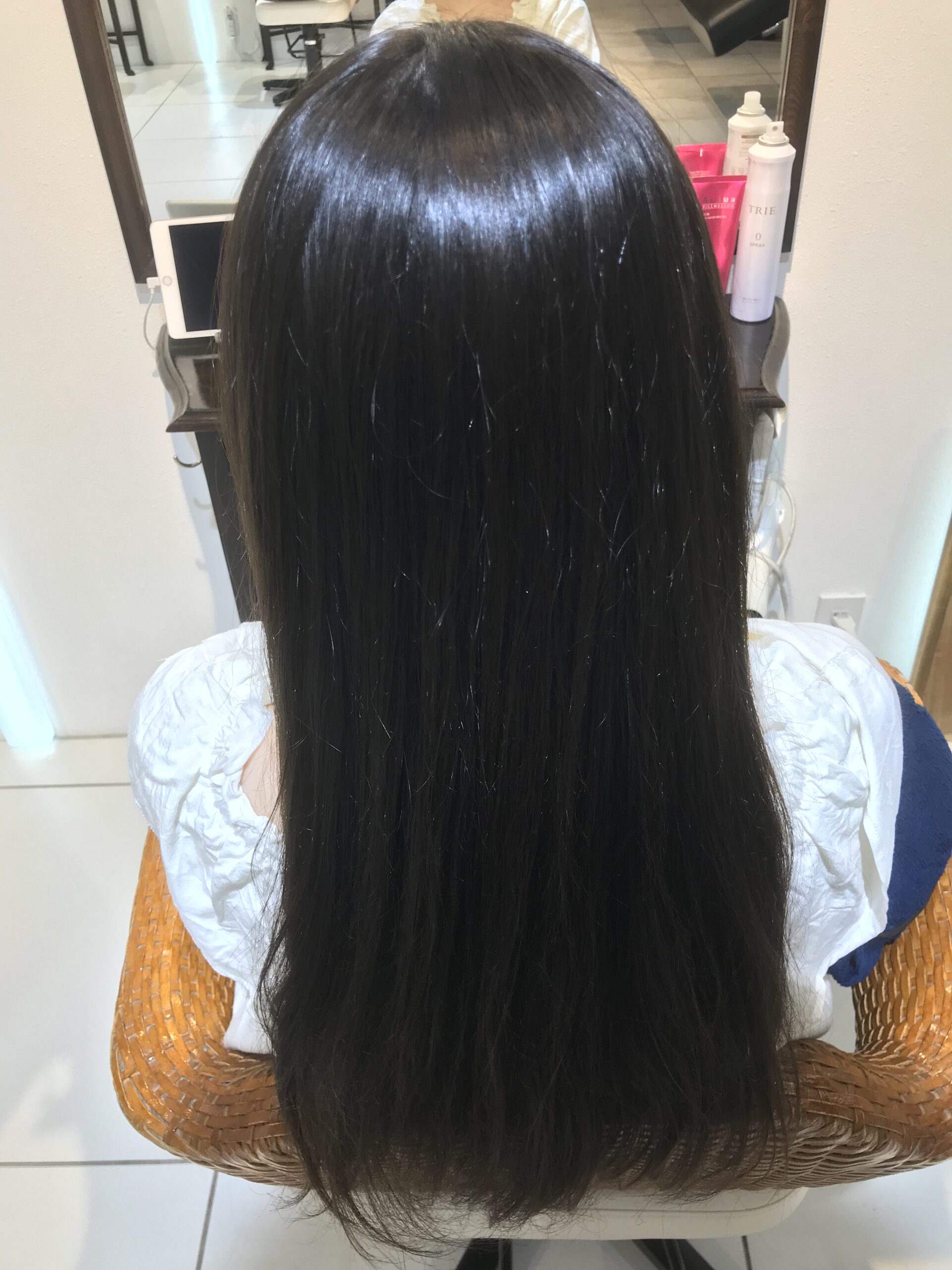 ストレートパーマ