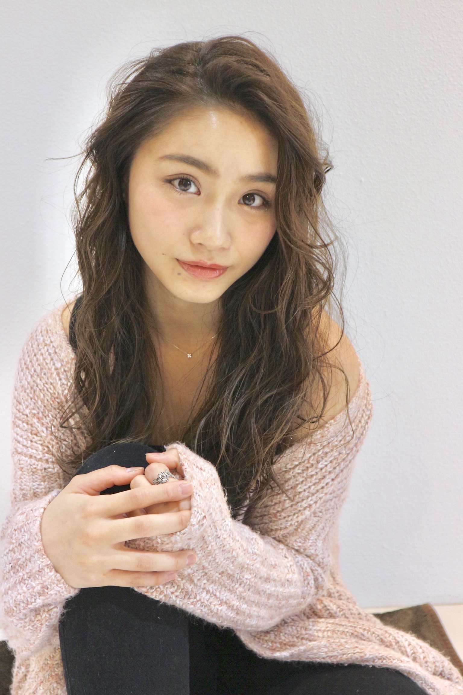 外国人くせ毛風 ゆるふわウェーブパーマヘア★