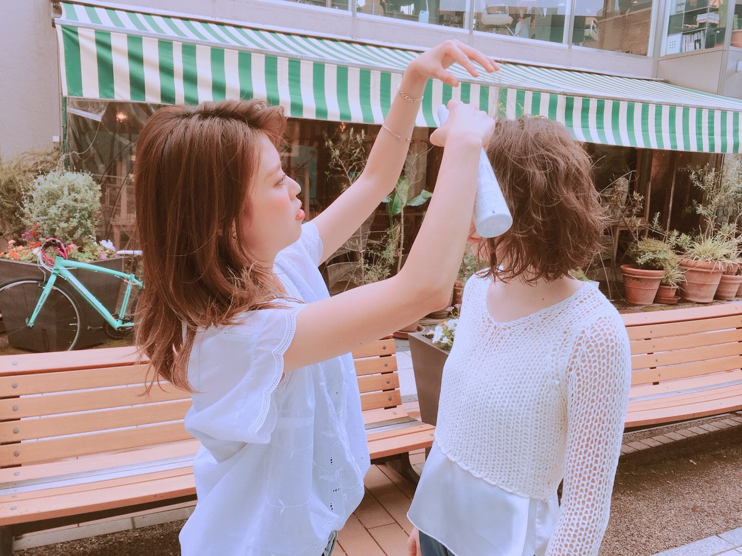 リスペクトしている。土橋さんと！”愛されヘアカタログ”撮影でした★