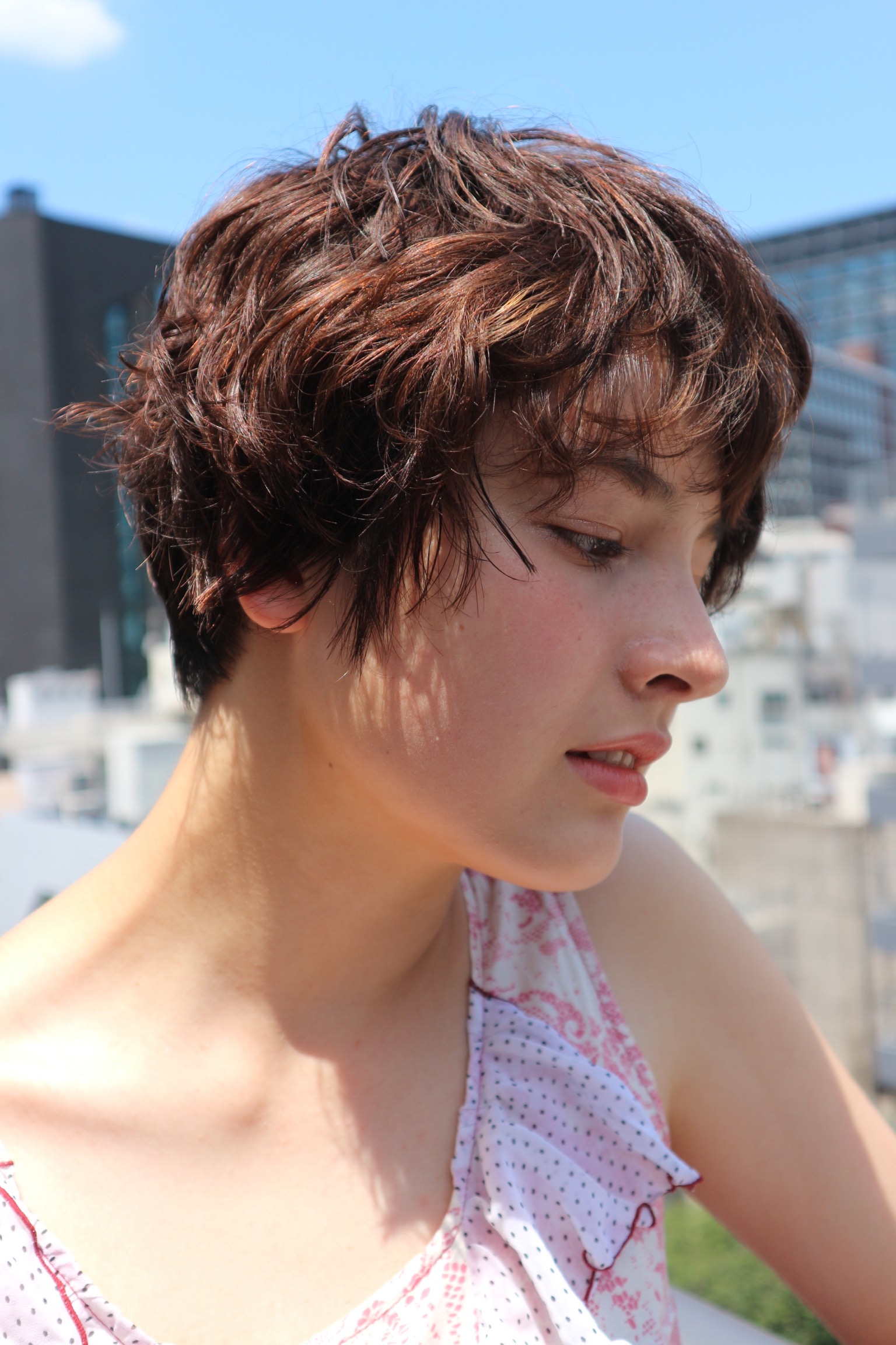 外国人風。ふわくしゅ・スッキリショートヘア★