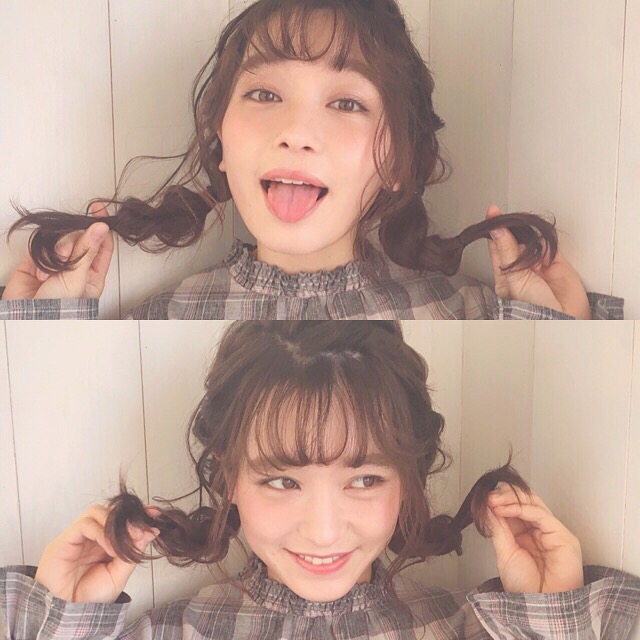 三つ編みとくるりんぱでつくる簡単ヘアアレンジで暑さをしのぎながらも周りを魅力しよう♪^ ^