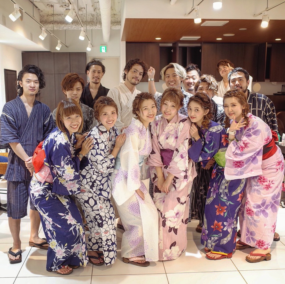 浴衣営業終わりました！楽しみました★