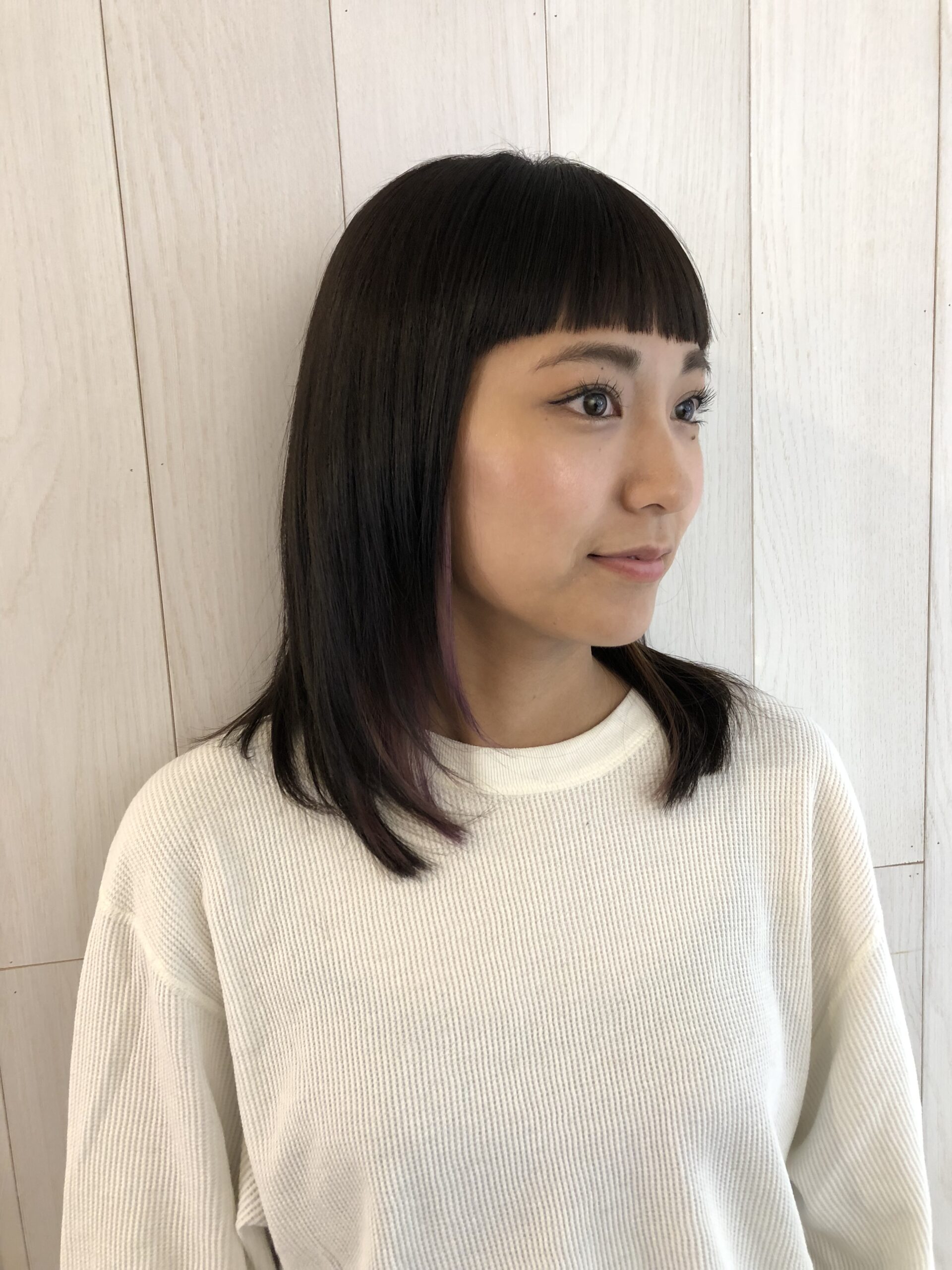 眉上パッツン