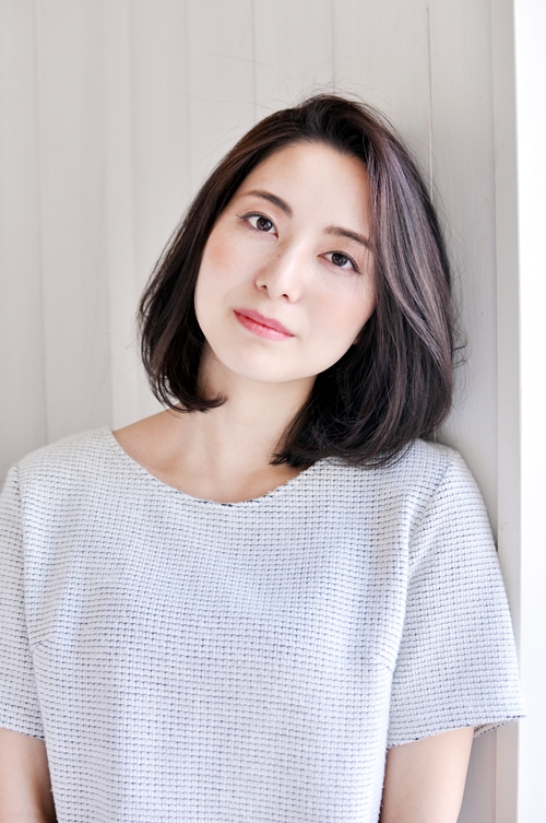 上品シルエットの大人ボブ♪