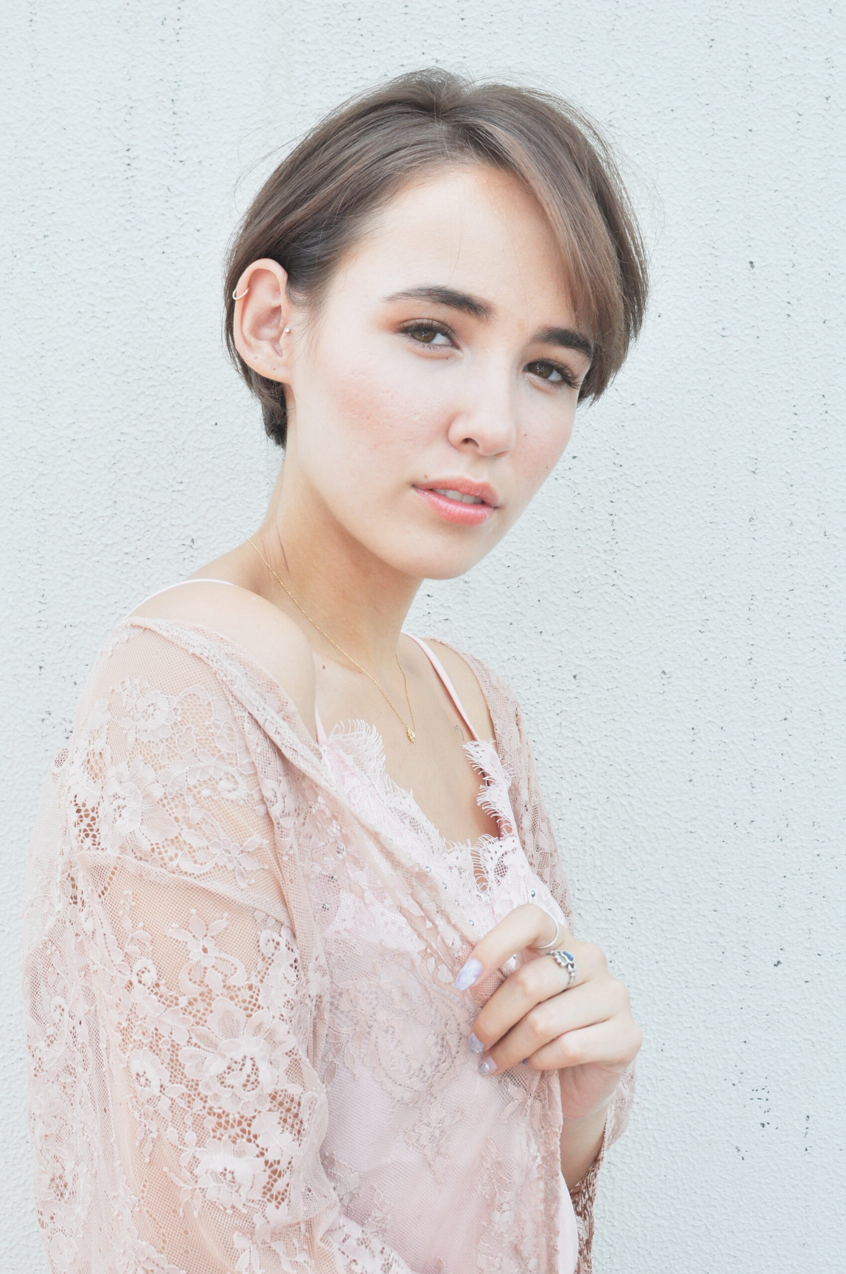 シンプルナチュラルなショートボブ