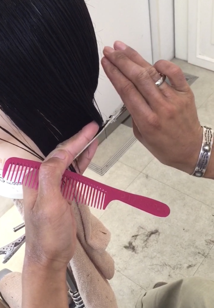 カットレッスン☆✂️