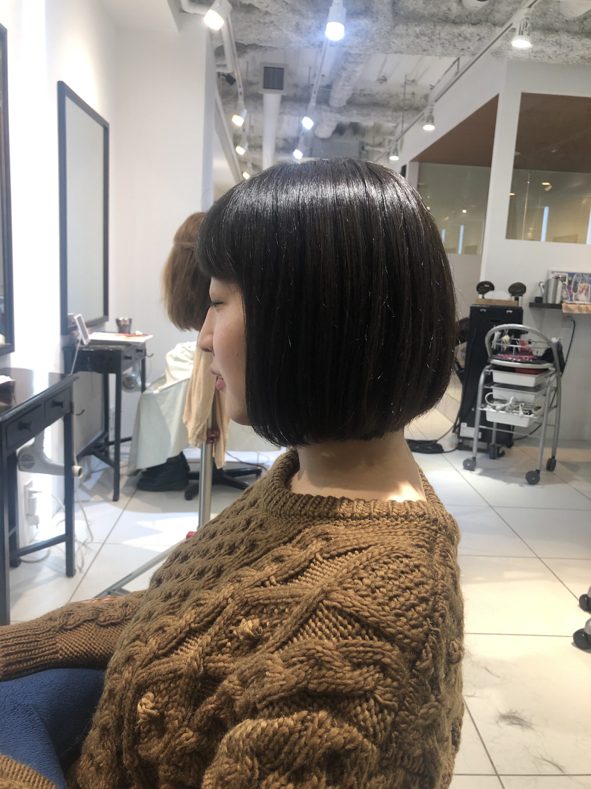 お友達をバッサリ✂︎