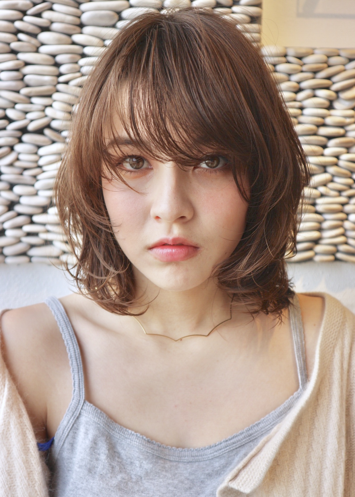 外国人風・エアリーボブレイヤーヘア★