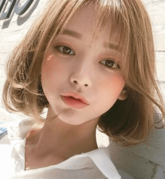 ゆるふわヘアカタログの撮影でテリちゃんBOBがコリアン可愛い♡