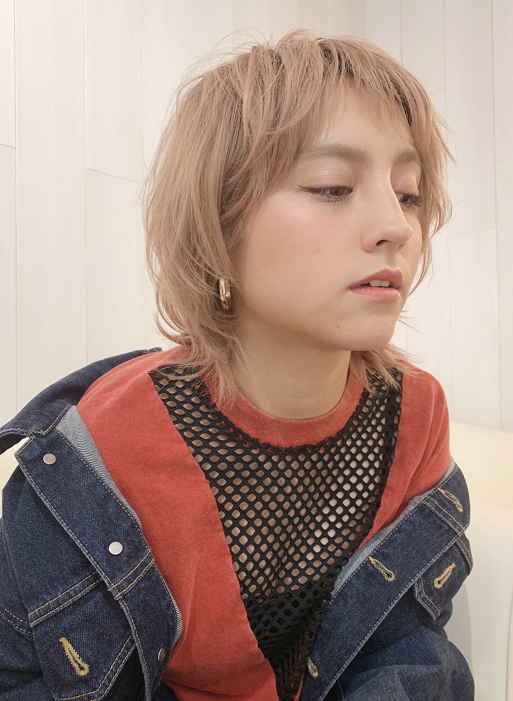 ウルフレイヤーなヘアで春の揺れる柔らかオシャレヘアに♪