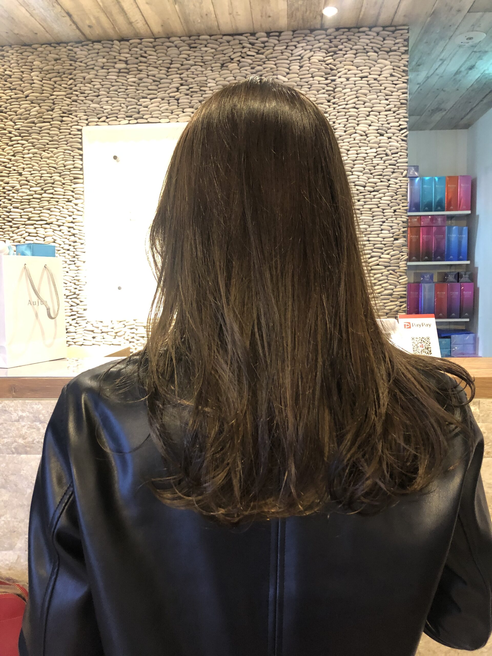 ダメージレスカラーで艶カラー★