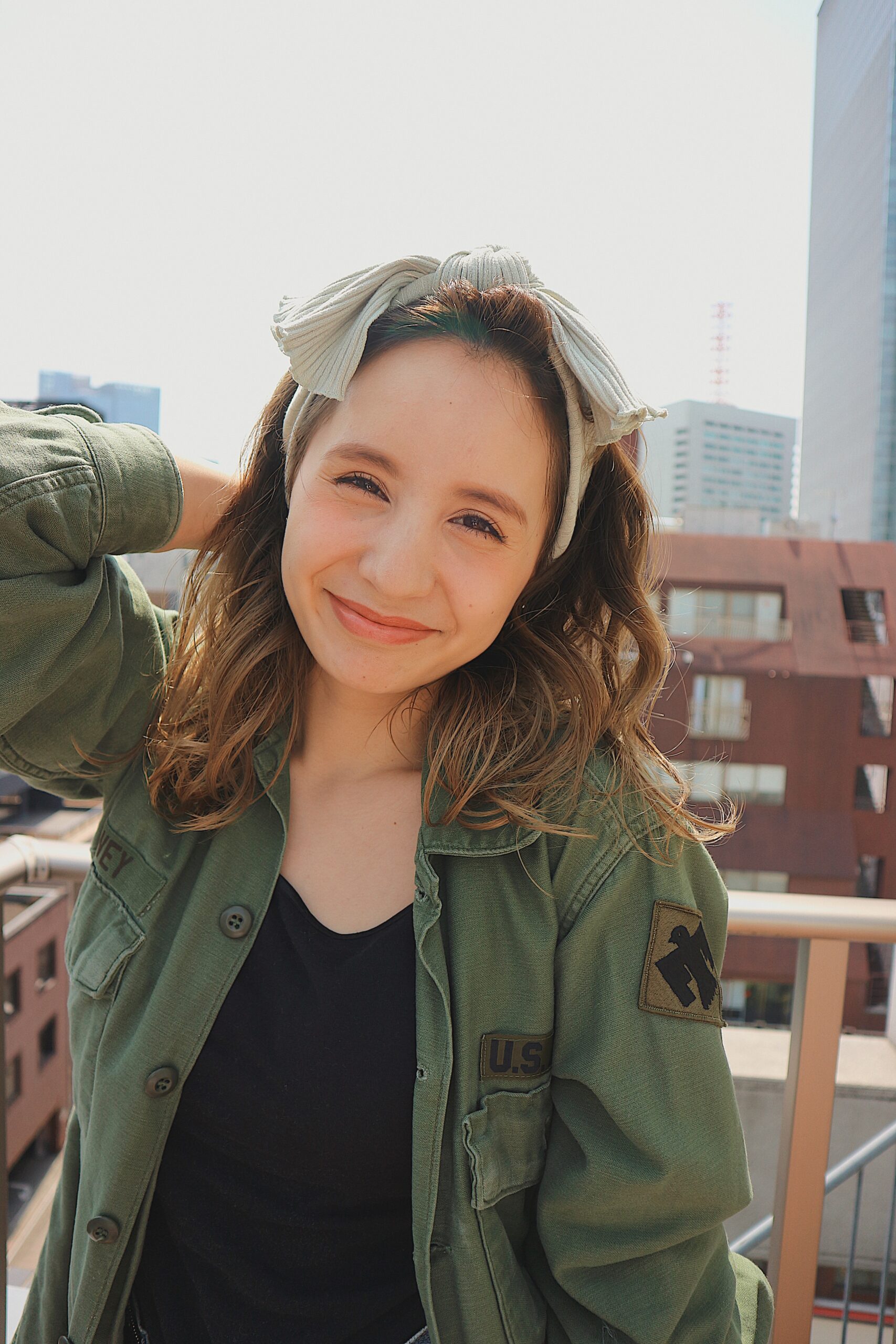 外国人風・ヘアバンドアレンジヘア★