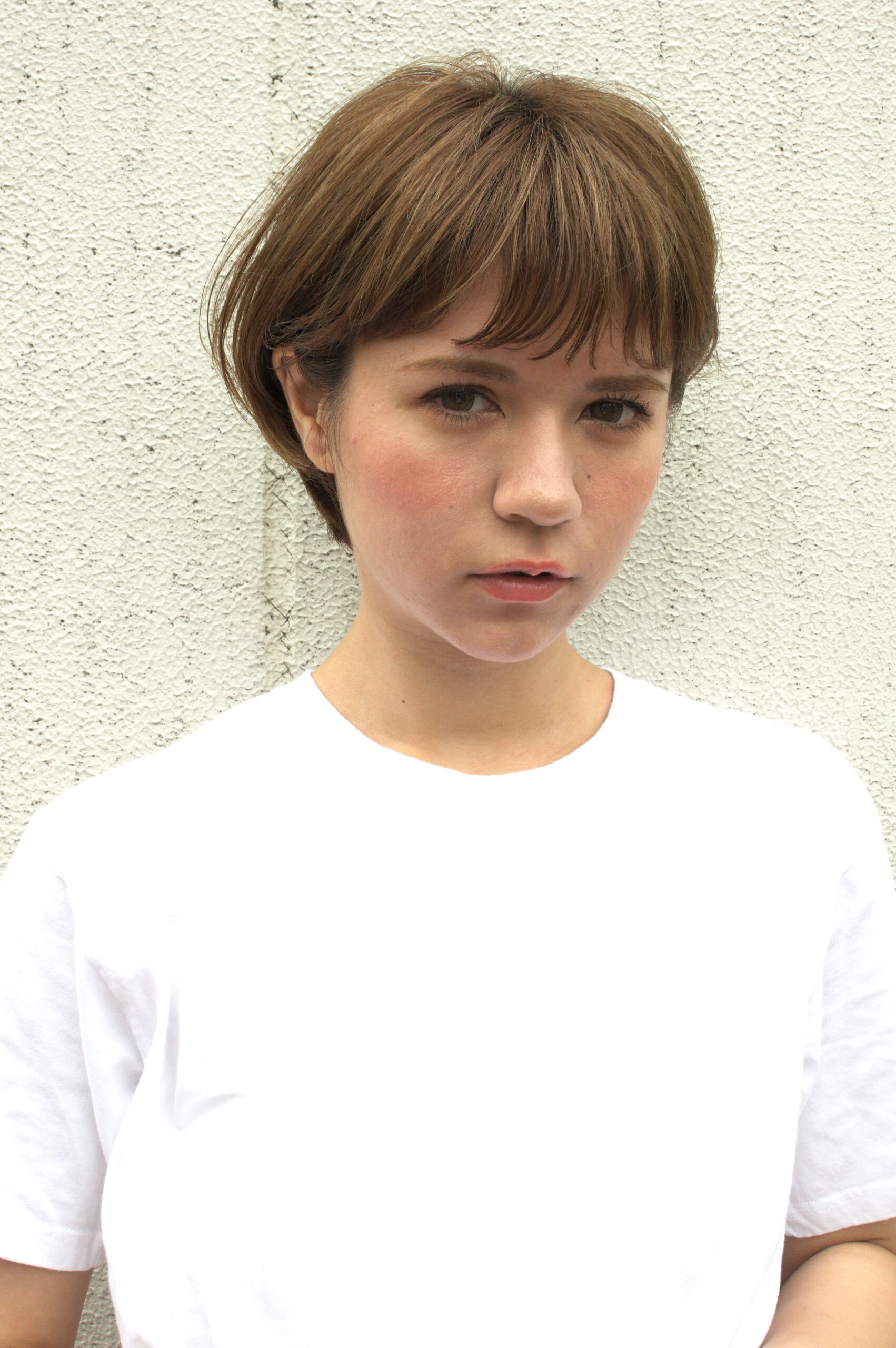 外国人風甘めナチュラルショートボブ - メイン