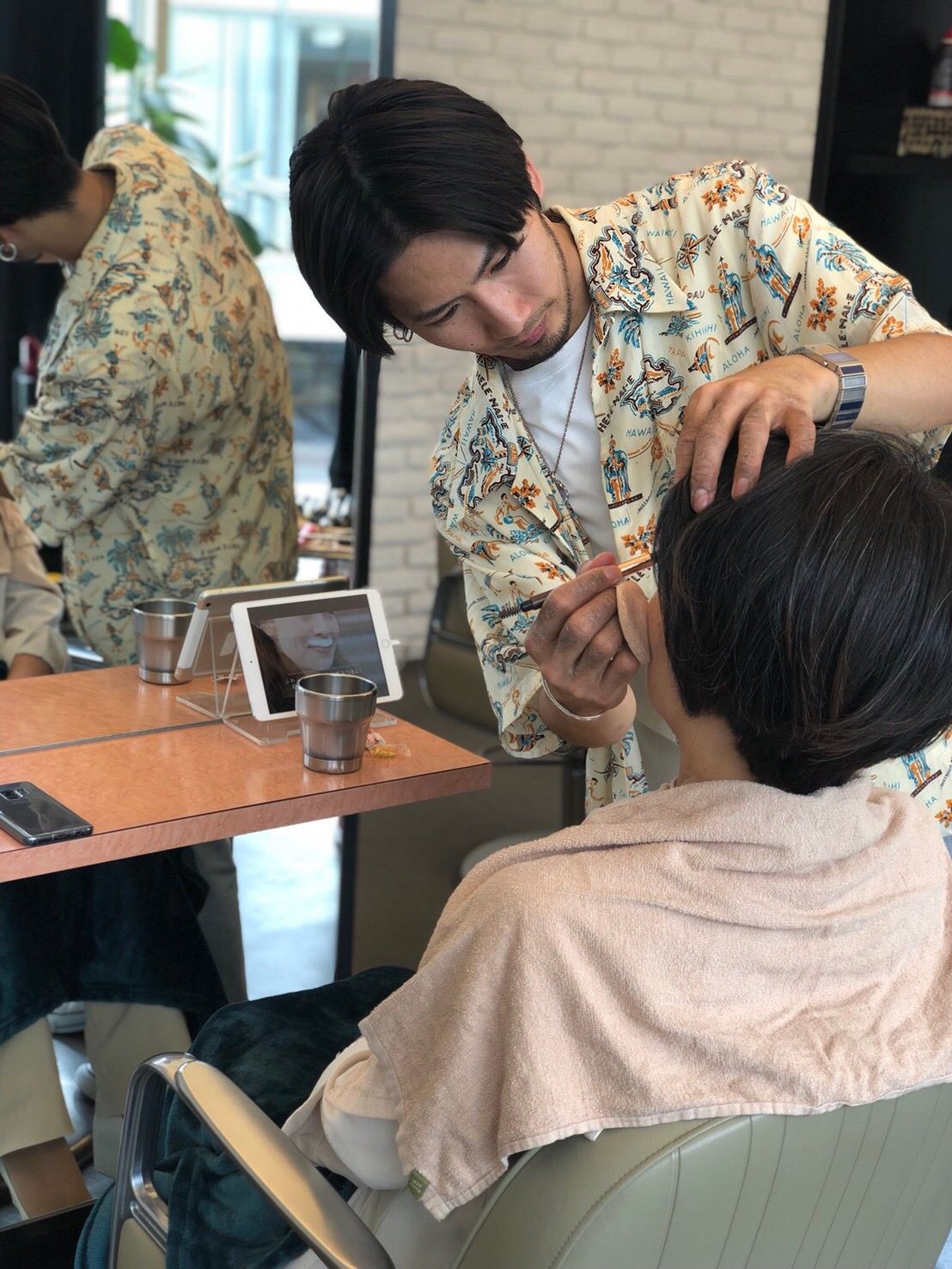 大人のヘア手帖撮影☆