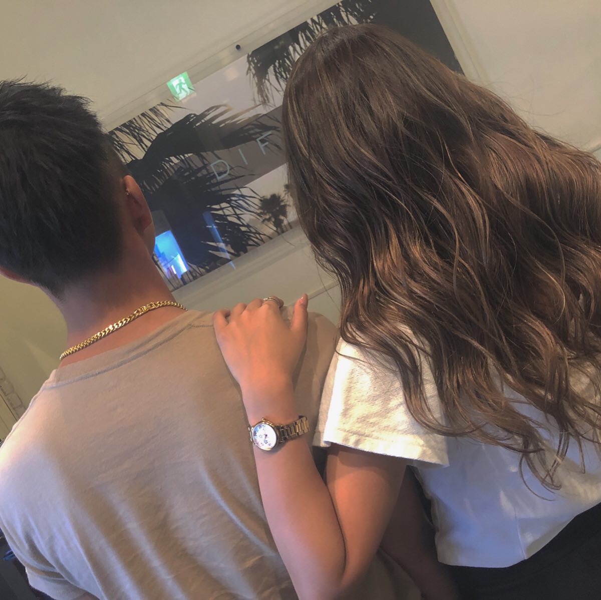 外国人風カラー