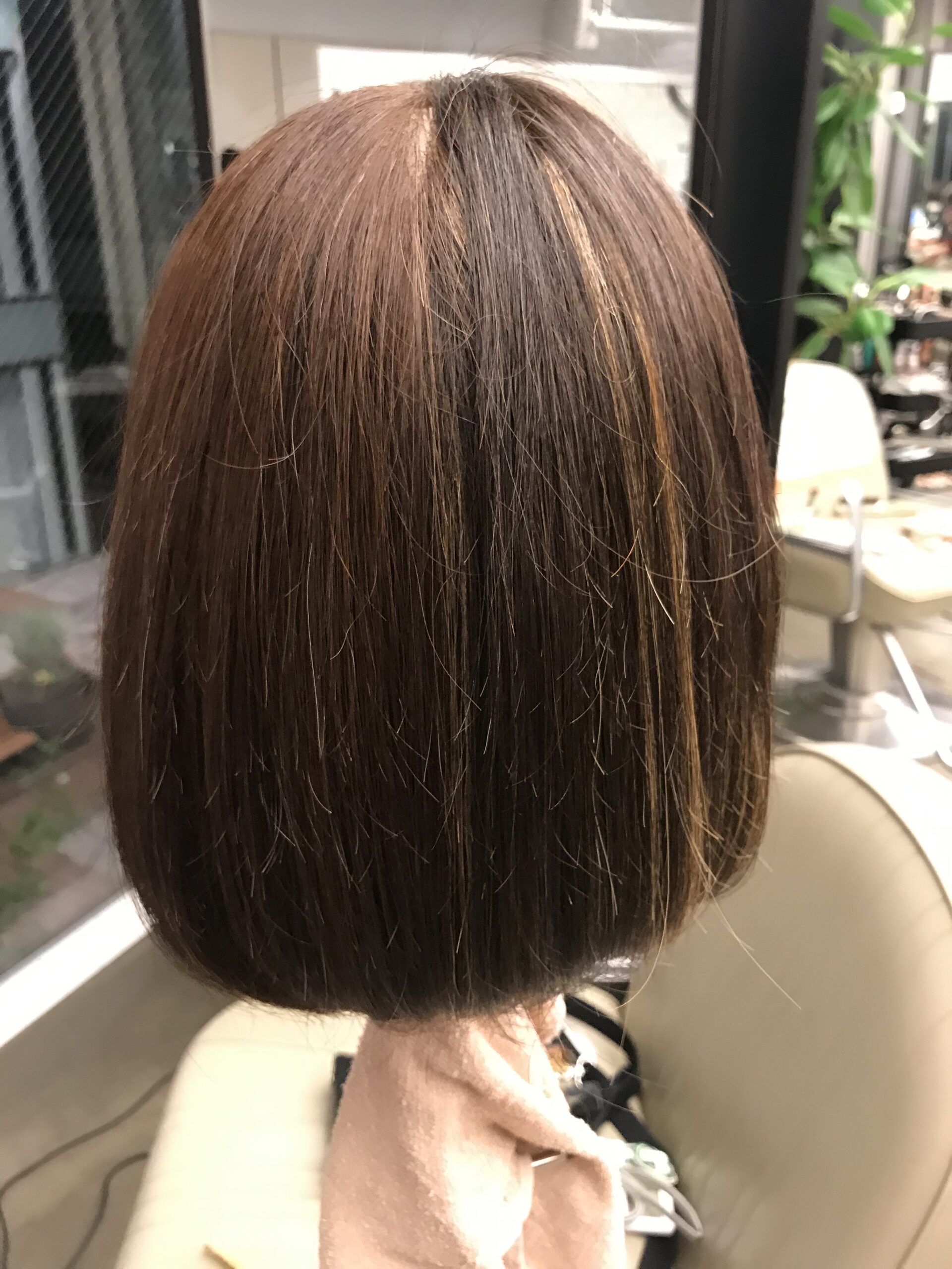 ストレートパーマレッスン