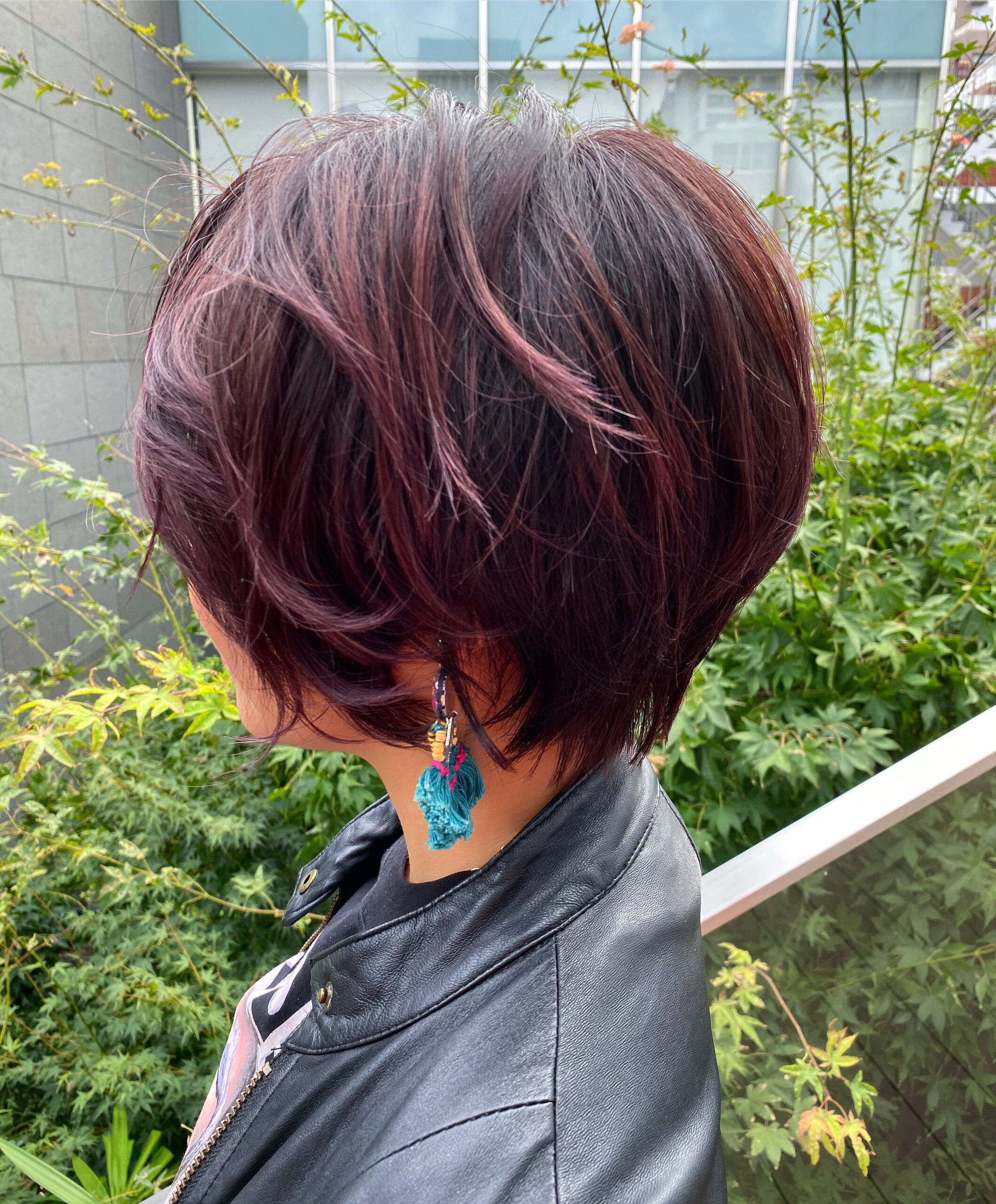 ピンクヴァイオレットなショート🐼