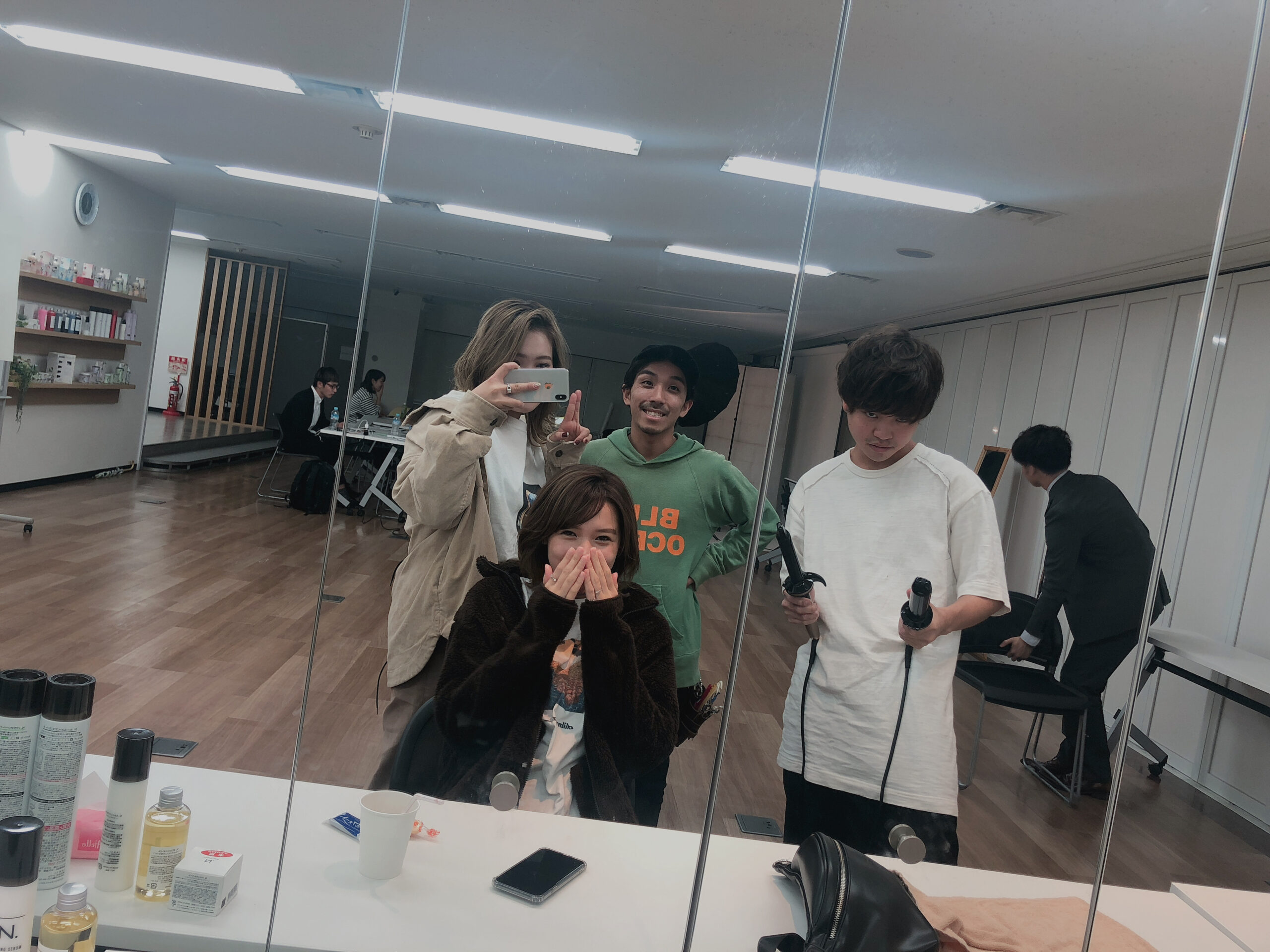 ヘアカタの撮影にGO💨