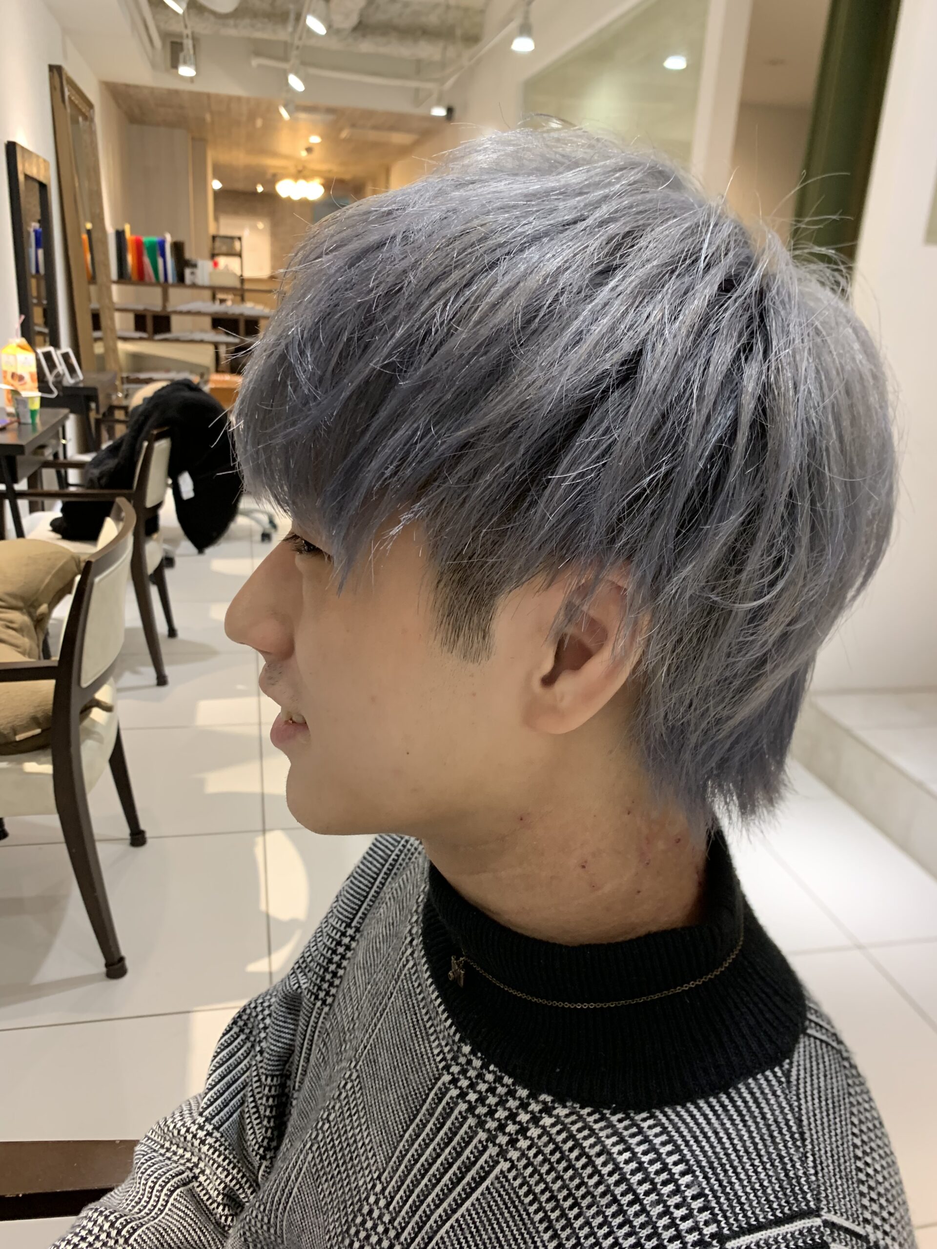 久しぶりにカットとカラーをしました‼️