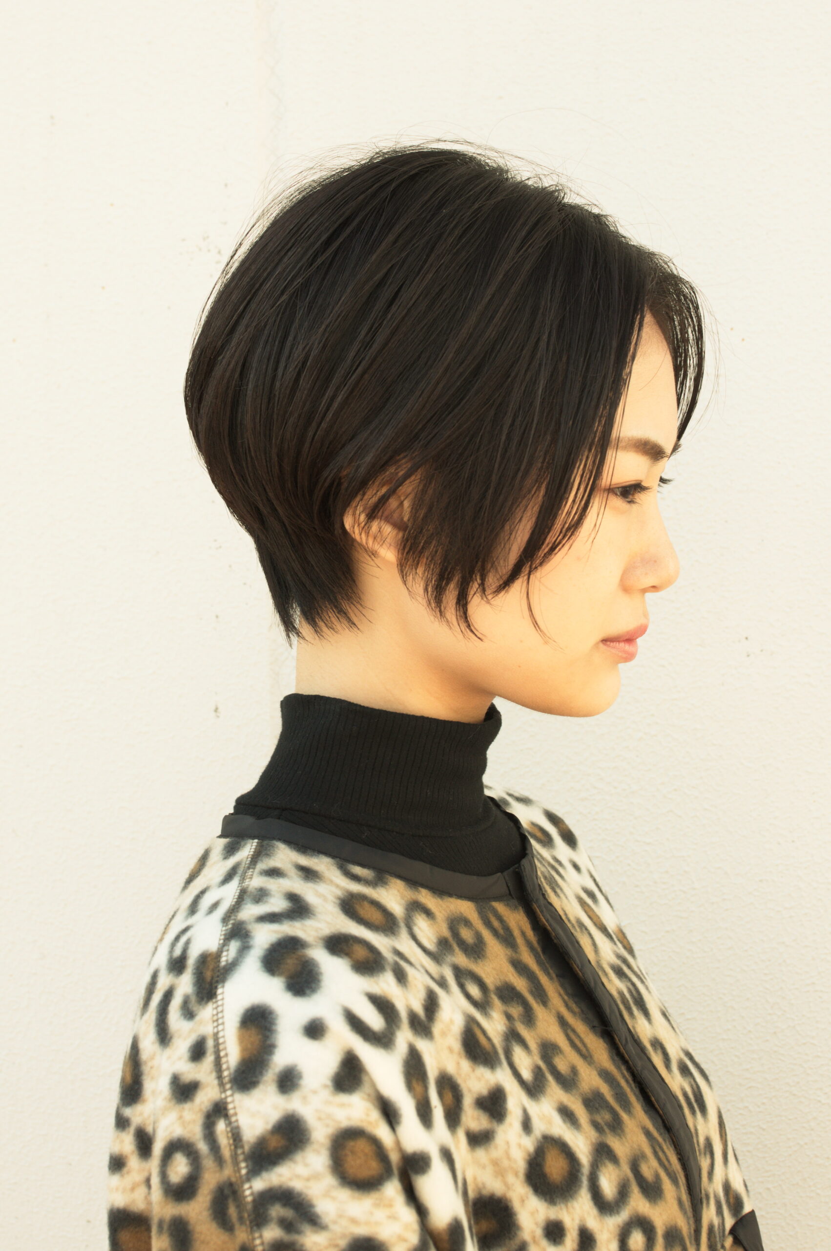 ナチュラルに決まるハンサムショートボブ