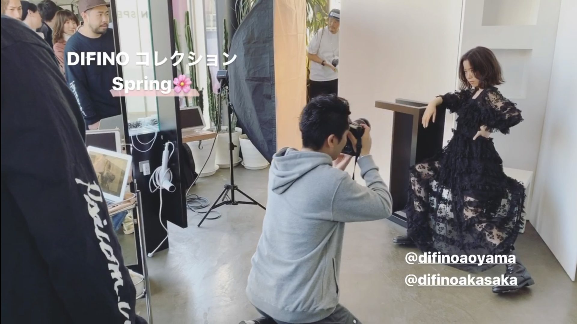 DIFINOコレクション Spring 撮影🌸