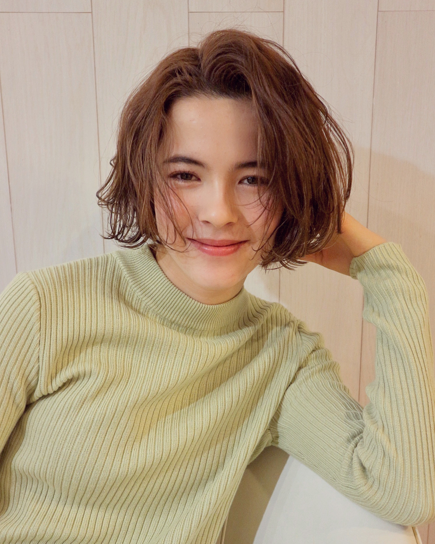 大人かわいい！パーマボブヘア★