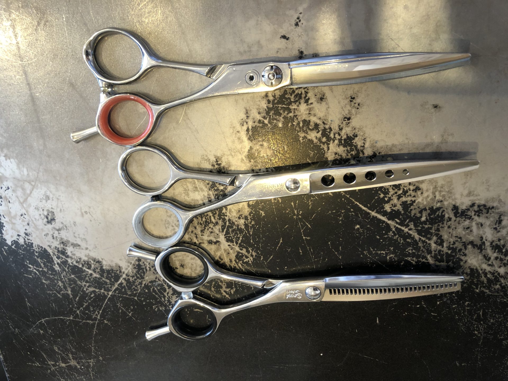 新しいハサミ！