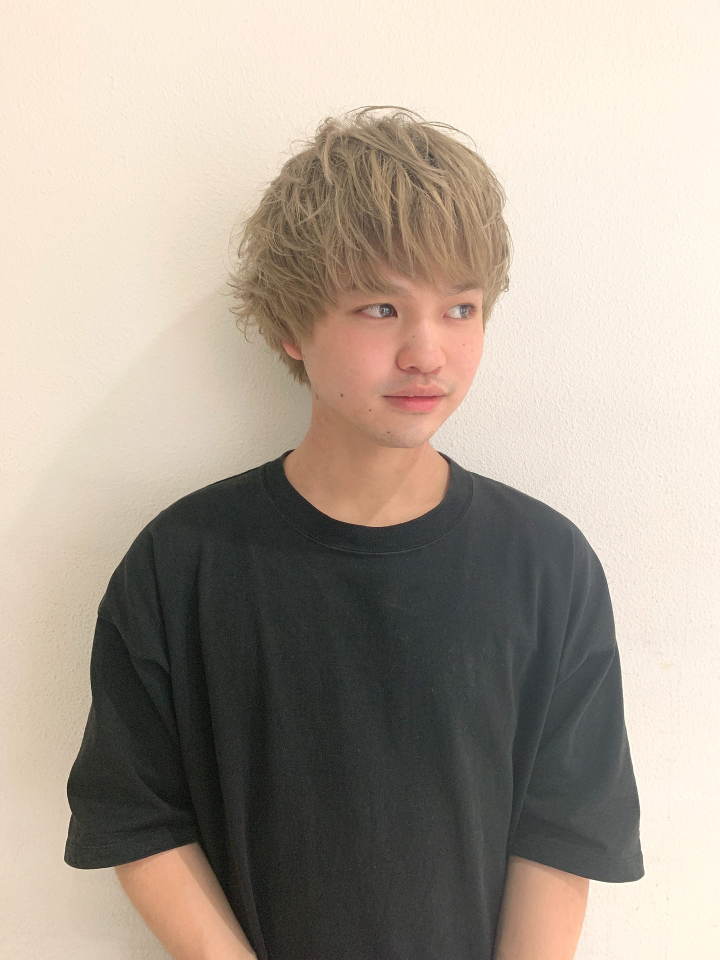 アシスタントのヘアメンテナンスをしました♪^ ^