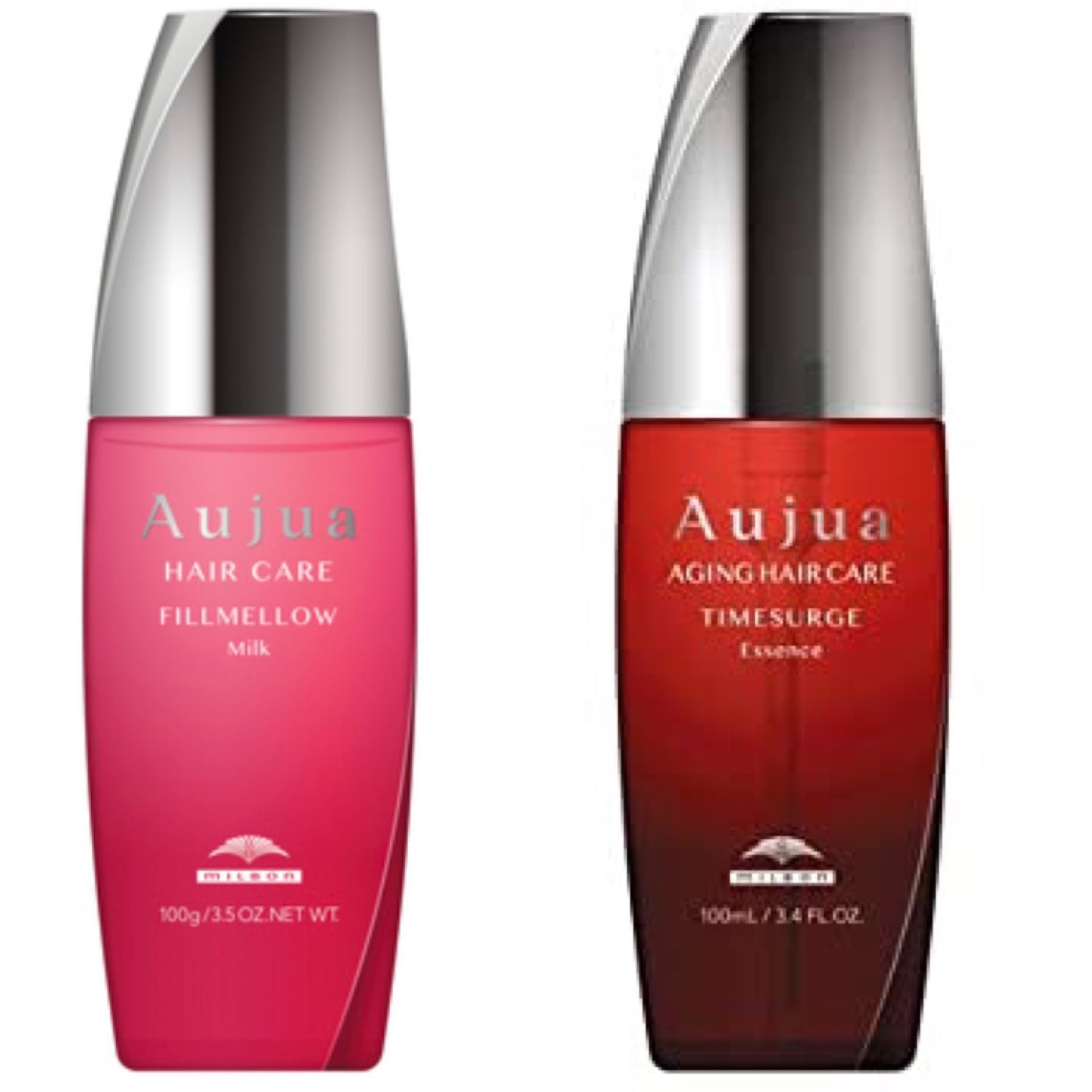 乾かす前のオイルとミルクの違い