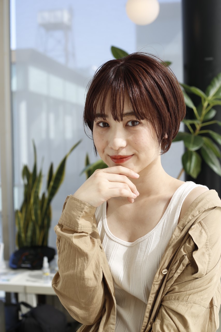 乾かしてオイル付けるだけのショートボブ♪