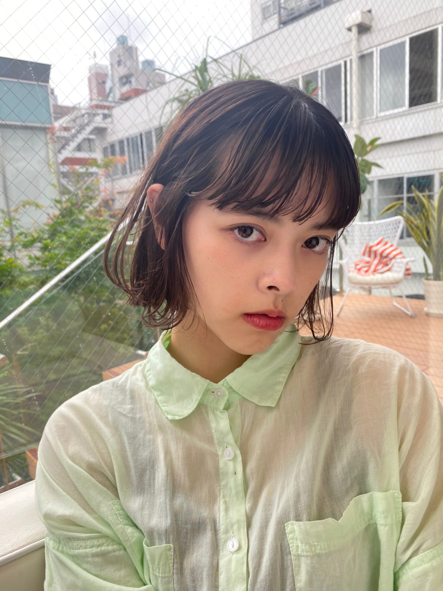 切りっぱなしワンカールボブ♪