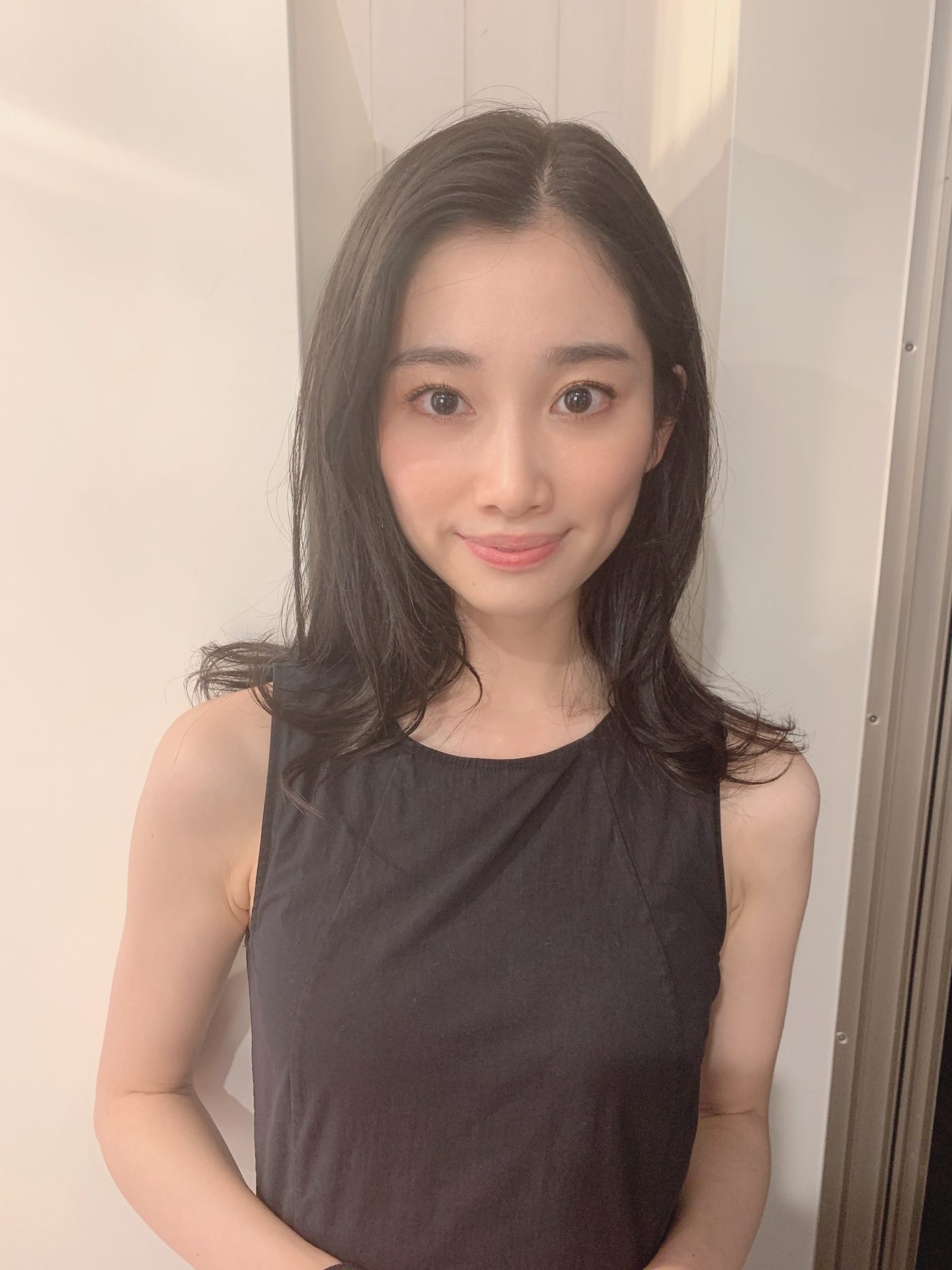 毛量が多くても頭が大きく見えないカット！