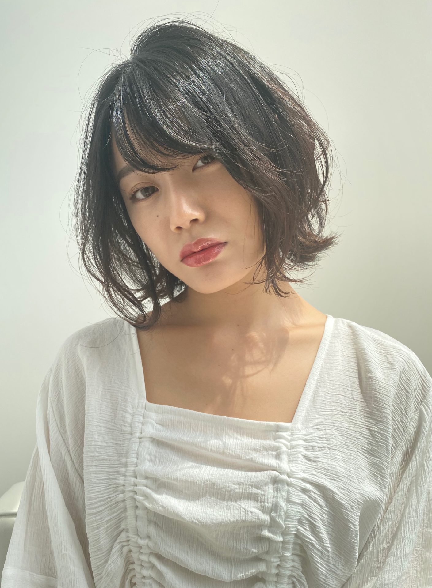 伸ばしかけでも綺麗な大人ミディアムボブ♪ - メイン