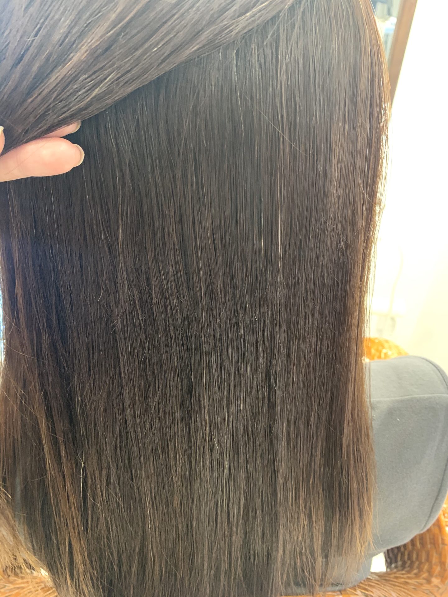 ダメージ最小限！コスメストレートパーマで自然な丸みと柔らかさを☆