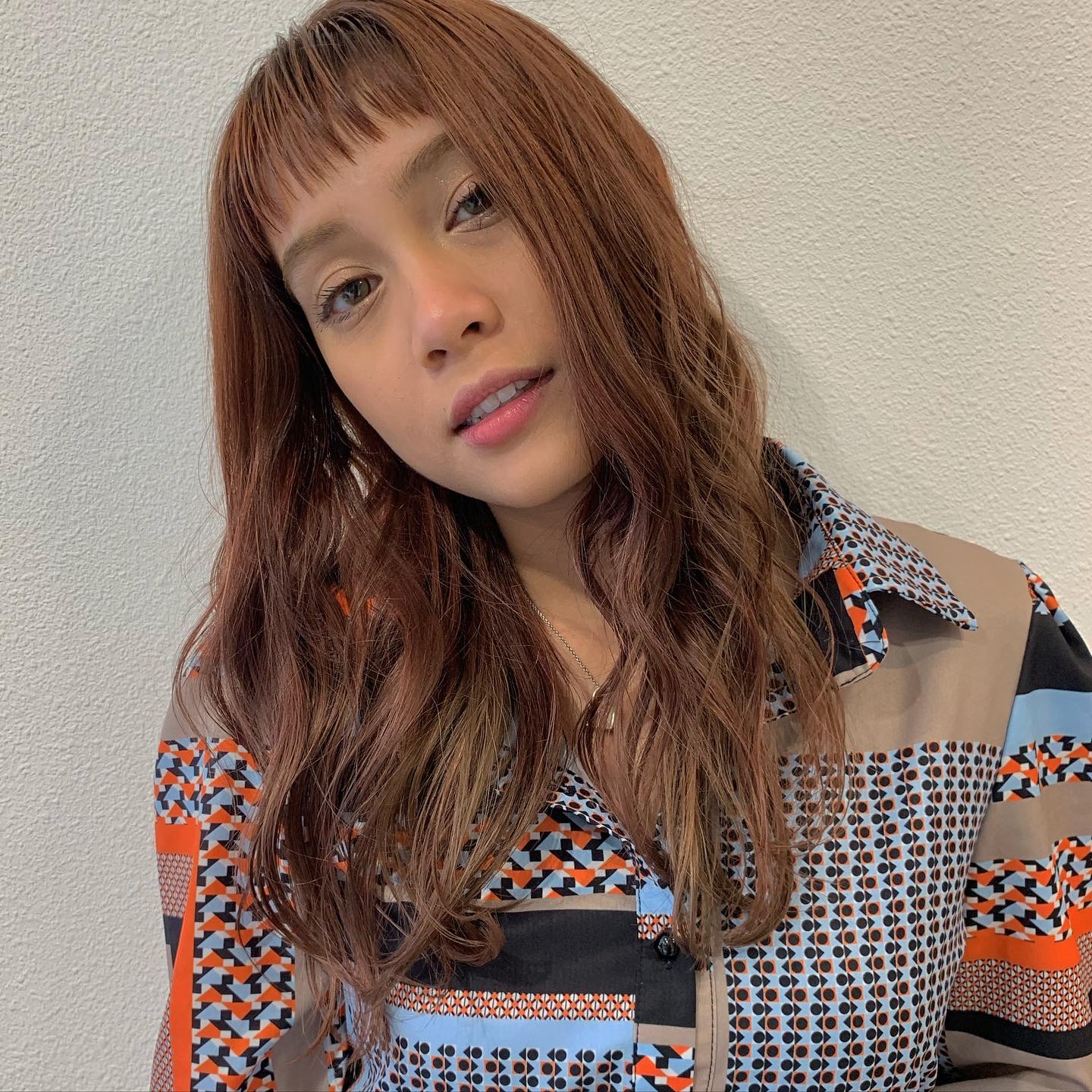 人気の暖色カラー🍑