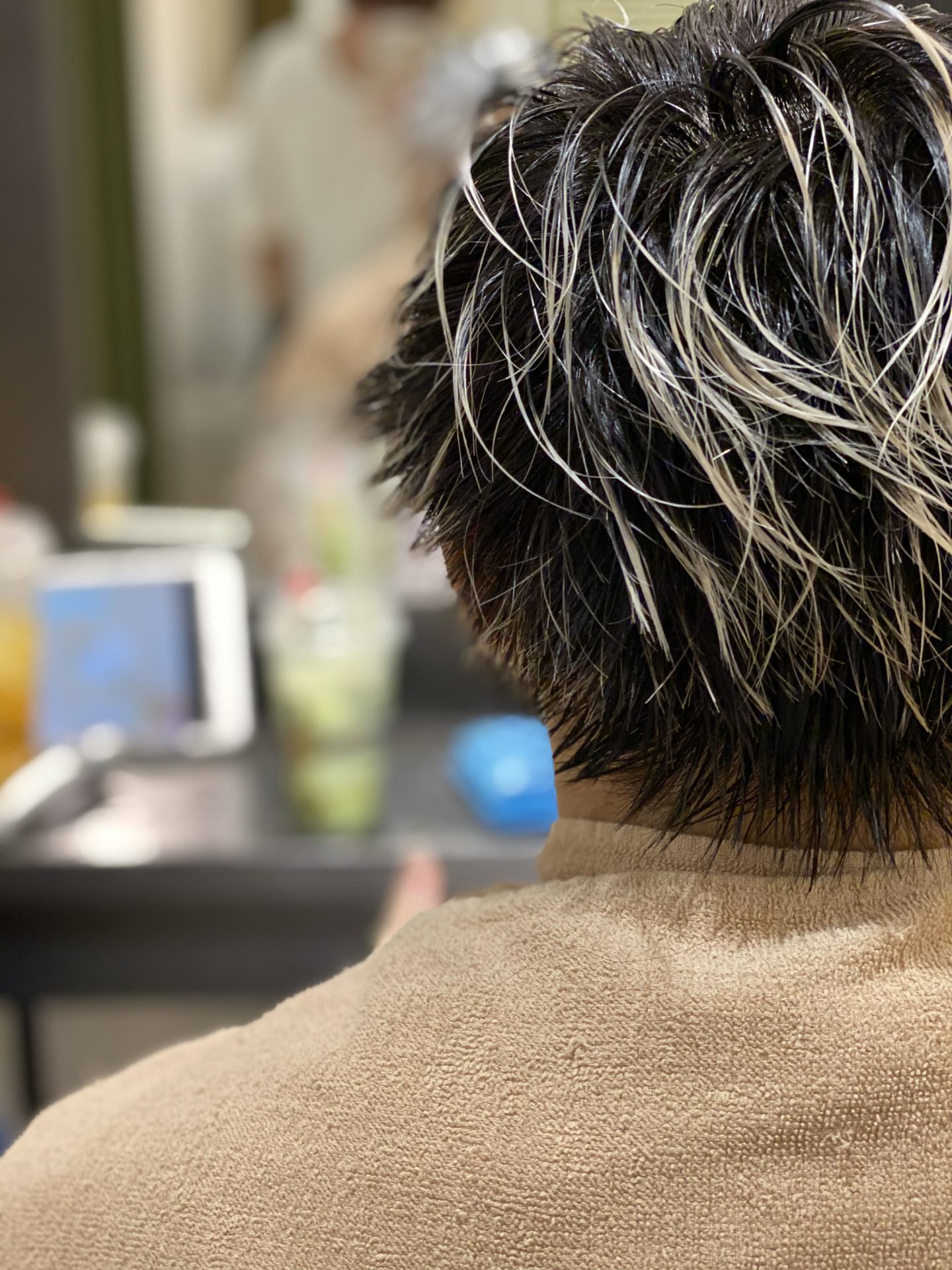 メンズカットしてみたよん