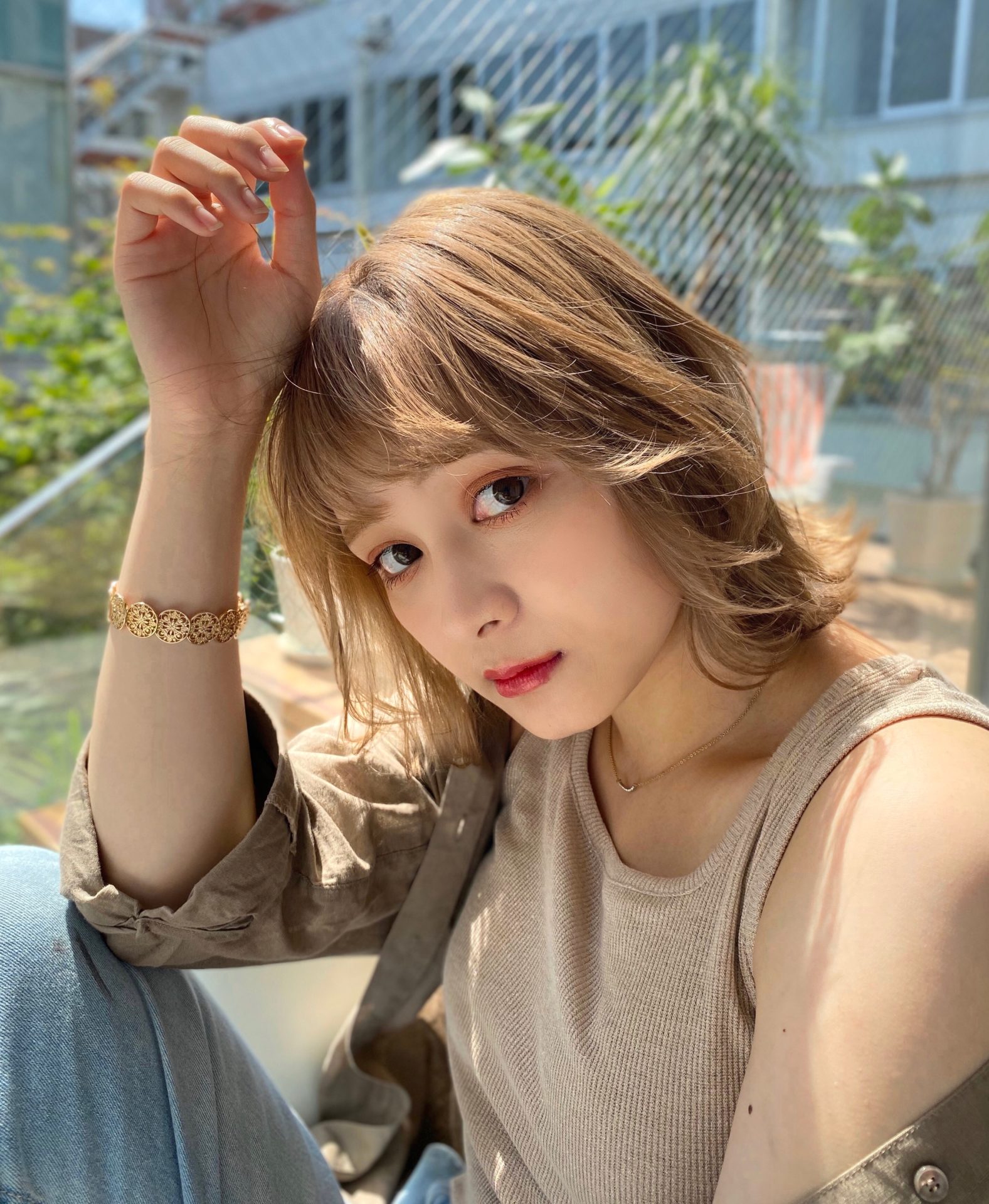 ハイトーン×外ハネボブで遊び心を♪ - メイン