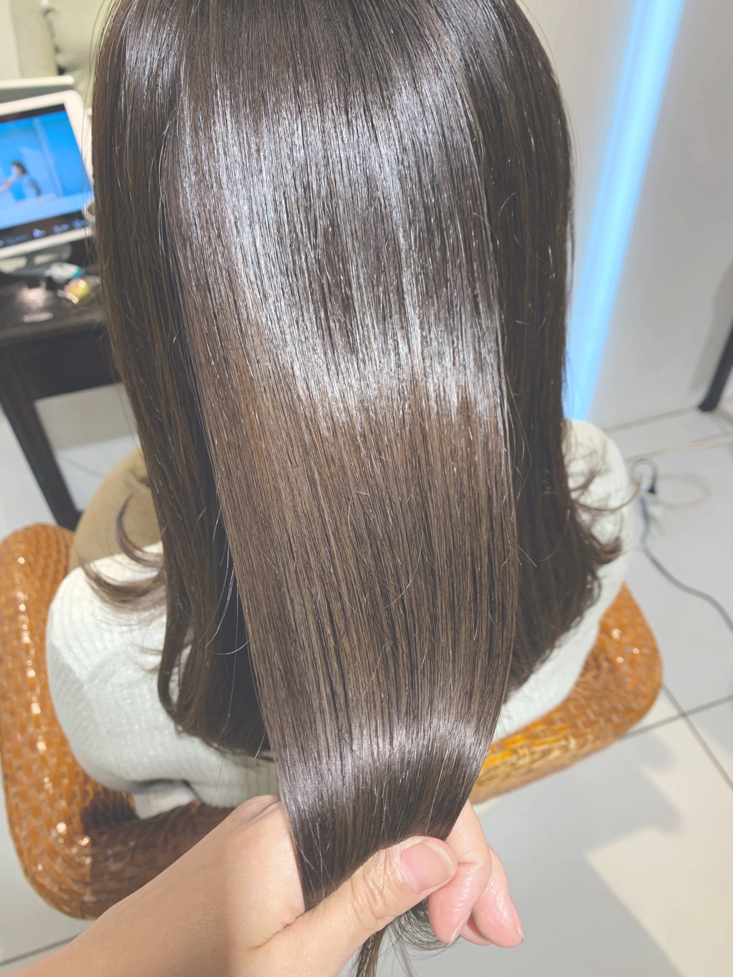 髪質改善オージュアトリートメント&枝毛カットでつやさらキューティクルへ♪