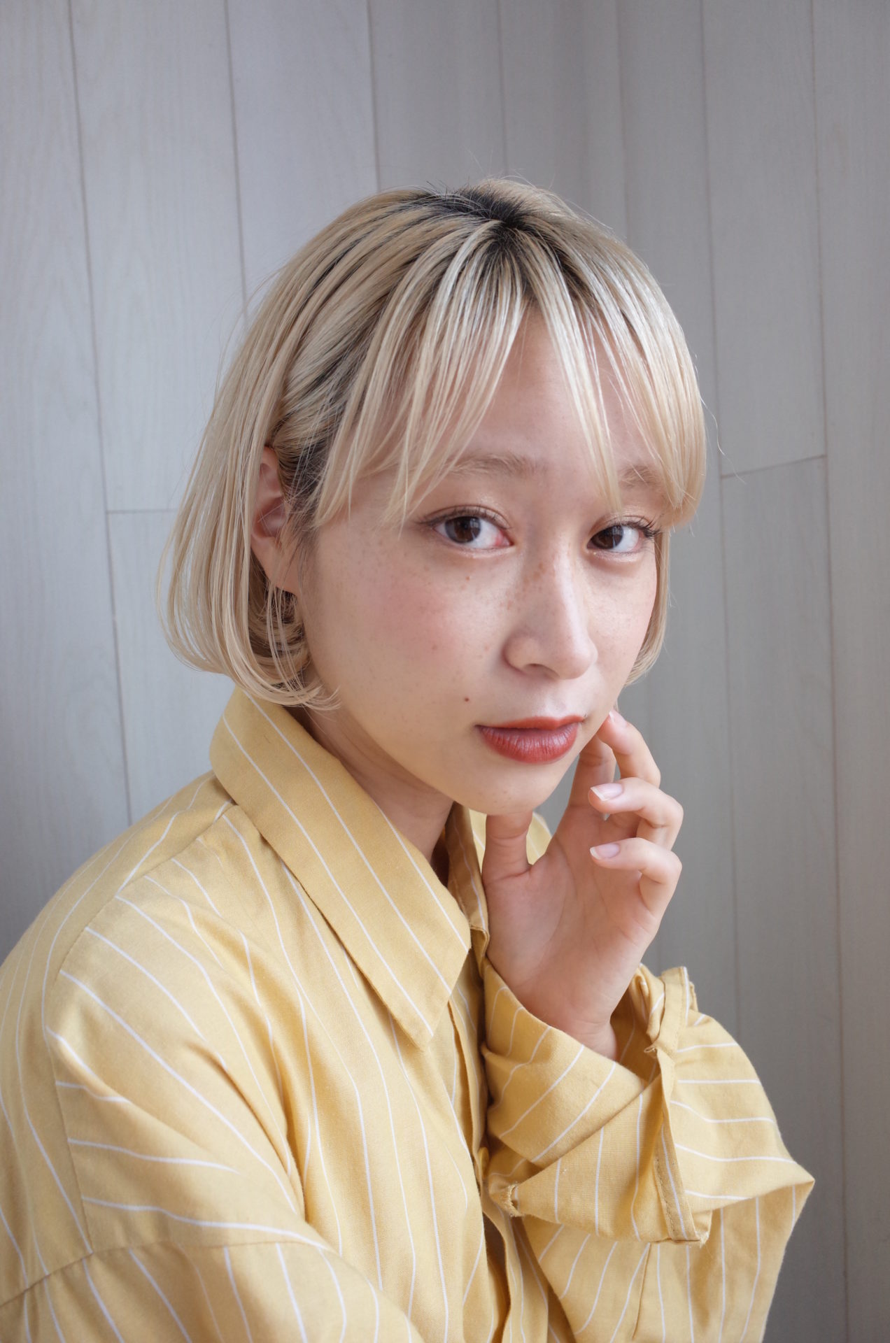 憧れの金髪ボブ！