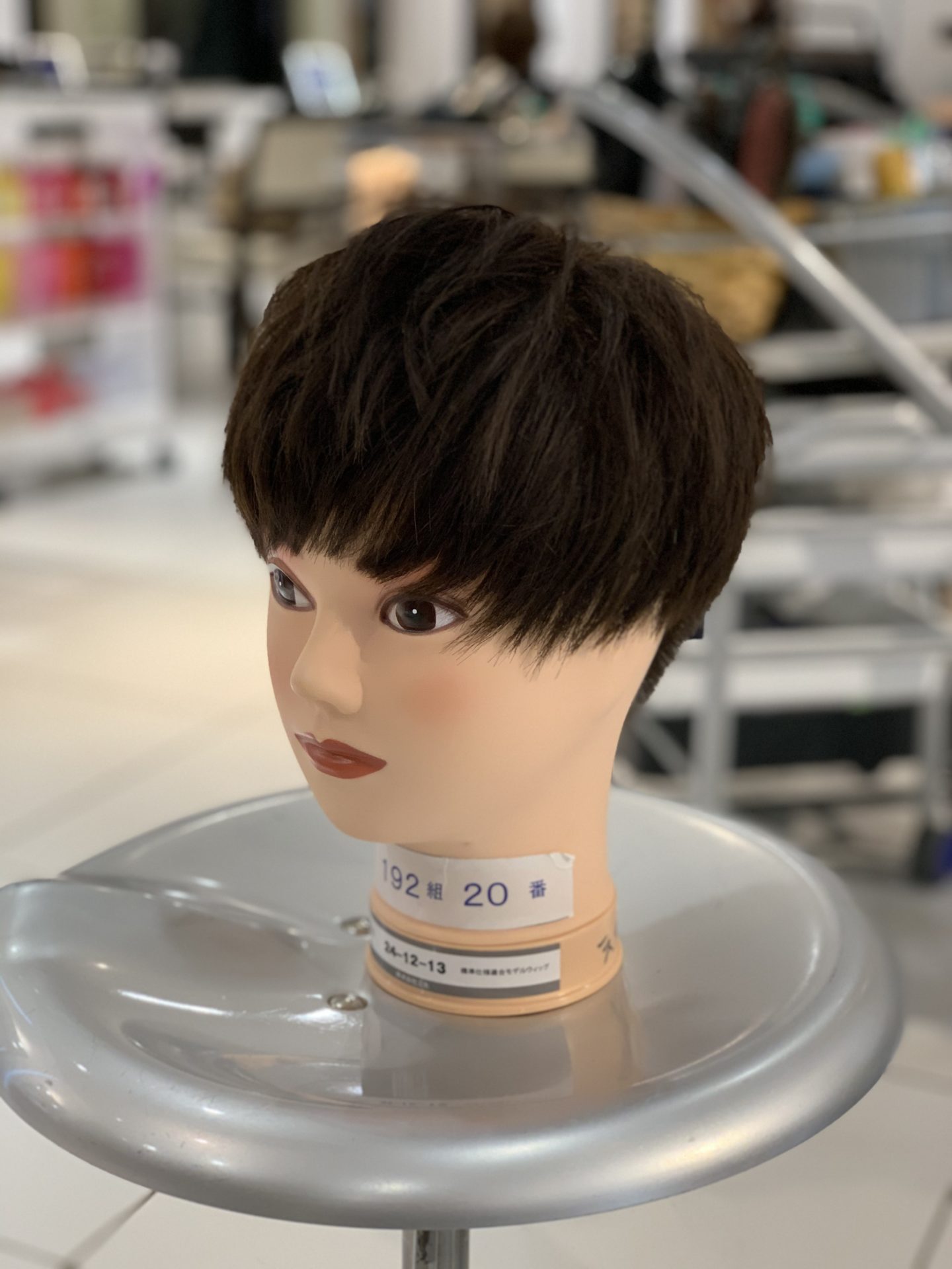 メンズカットも練習中！