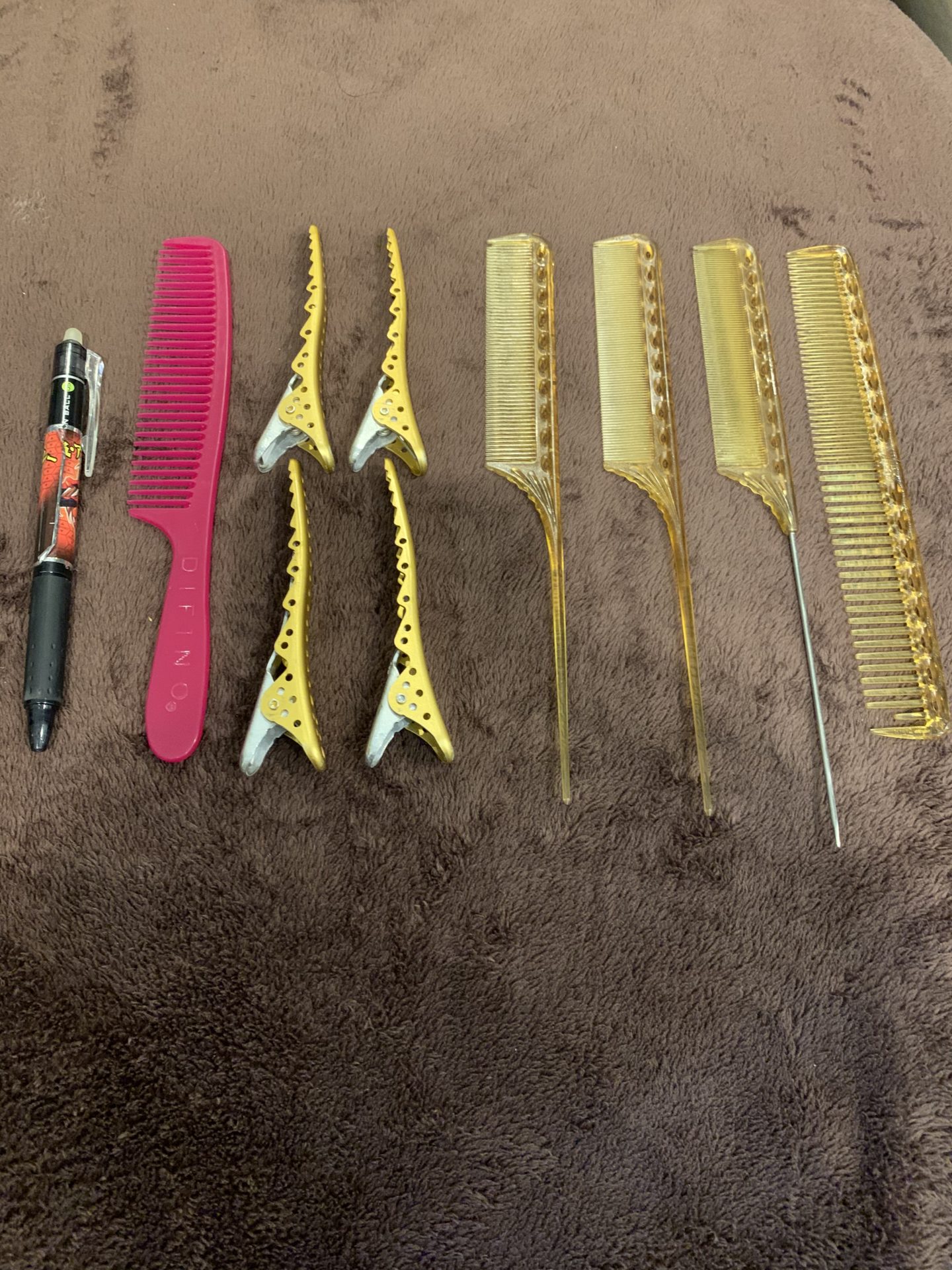 愛用のコーム達(●︎´▽︎`●︎)